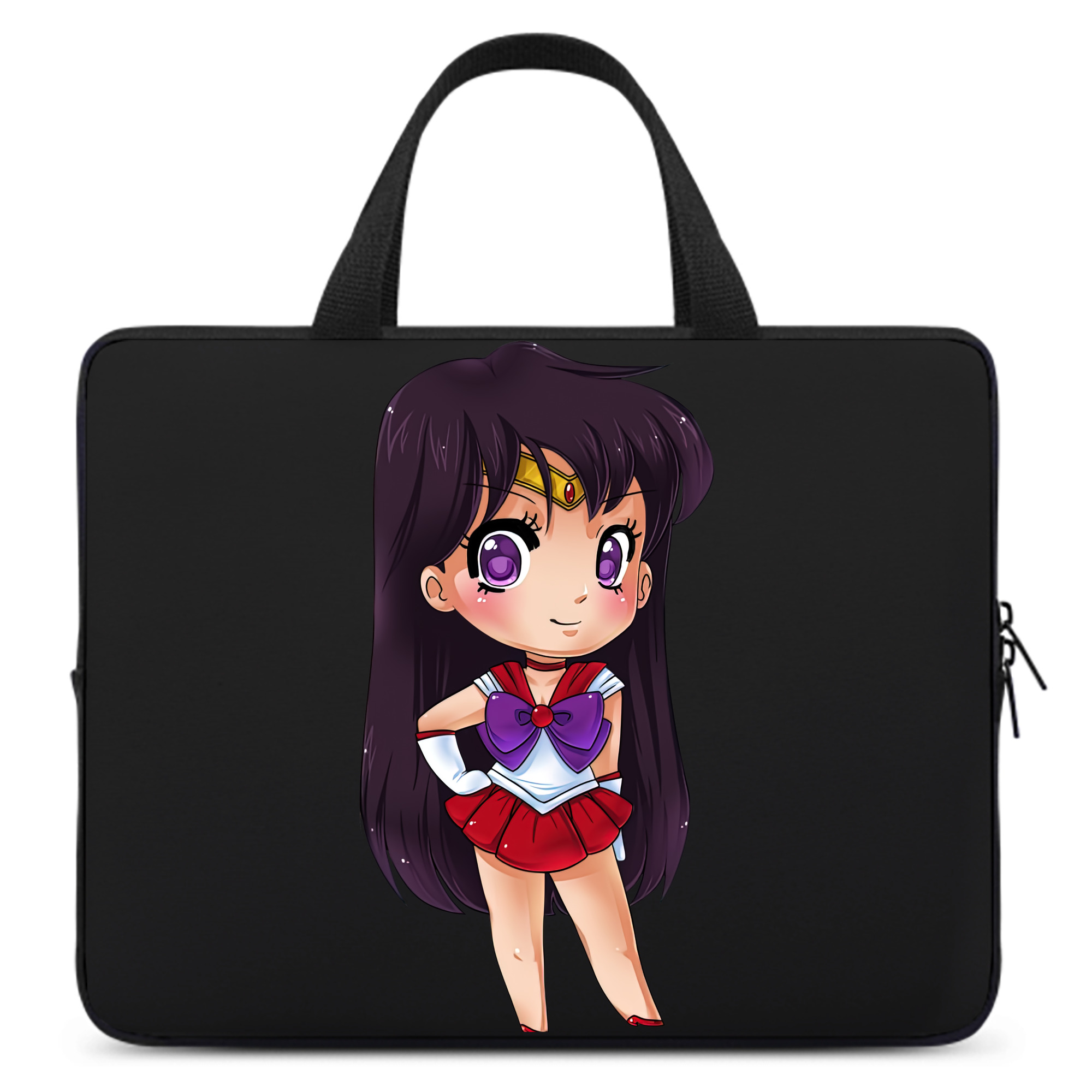 （画像用） 美少女戦士セーラームーン 火野レイ ひの レイ Sailor Moon Hino Rei （セーラーマーズ,Sailor Mars） 手提げノートパソコンバッグ
