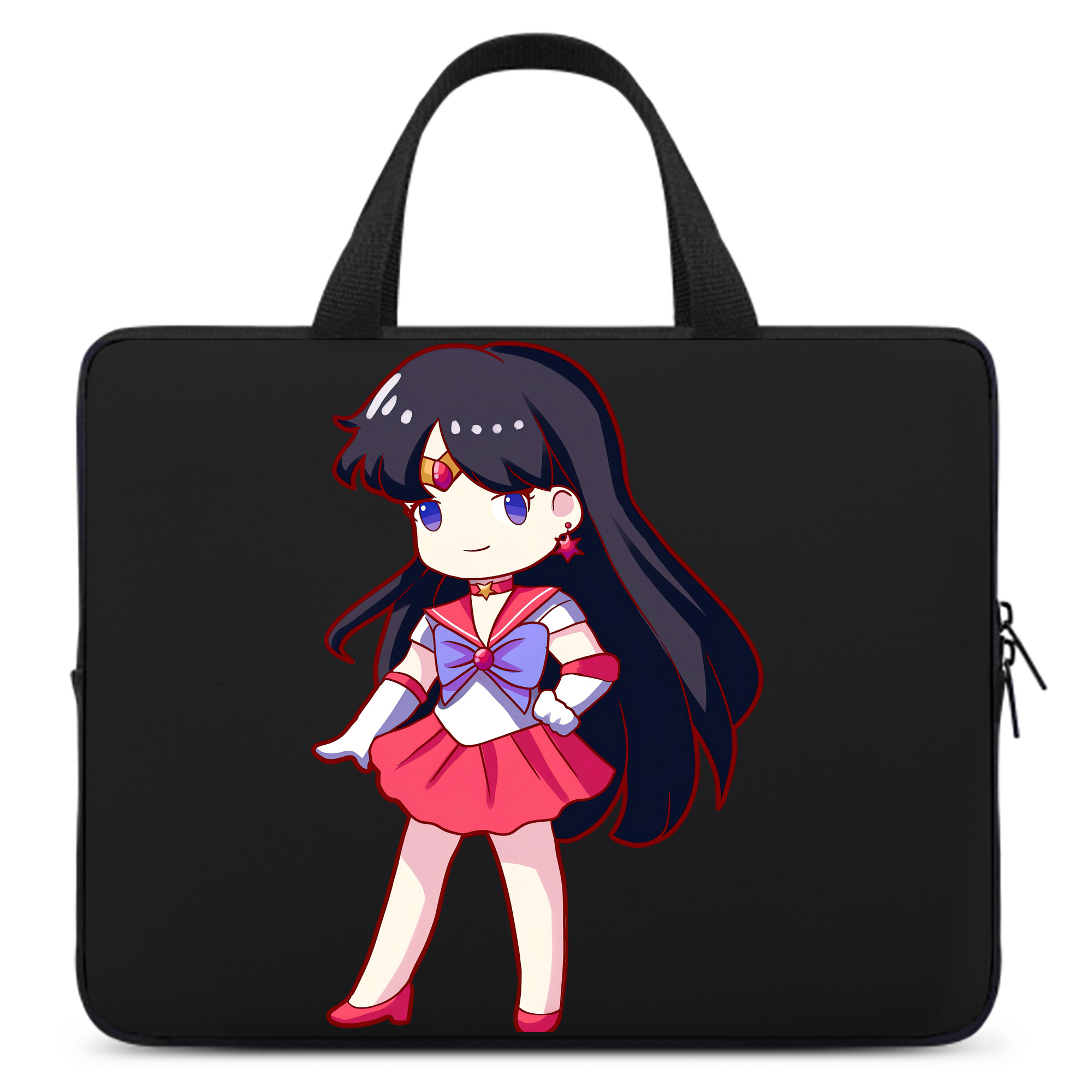 （画像用） 美少女戦士セーラームーン 火野レイ ひの レイ Sailor Moon Hino Rei （セーラーマーズ,Sailor Mars） 手提げノートパソコンバッグ