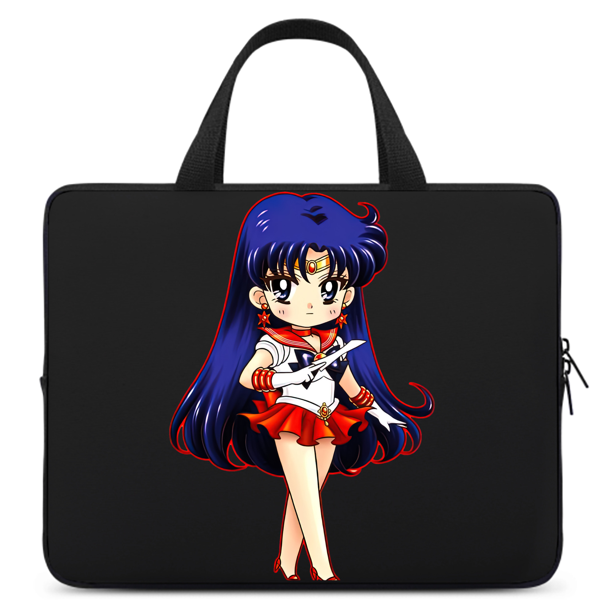 （画像用） 美少女戦士セーラームーン 火野レイ ひの レイ Sailor Moon Hino Rei （セーラーマーズ,Sailor Mars） 手提げノートパソコンバッグ