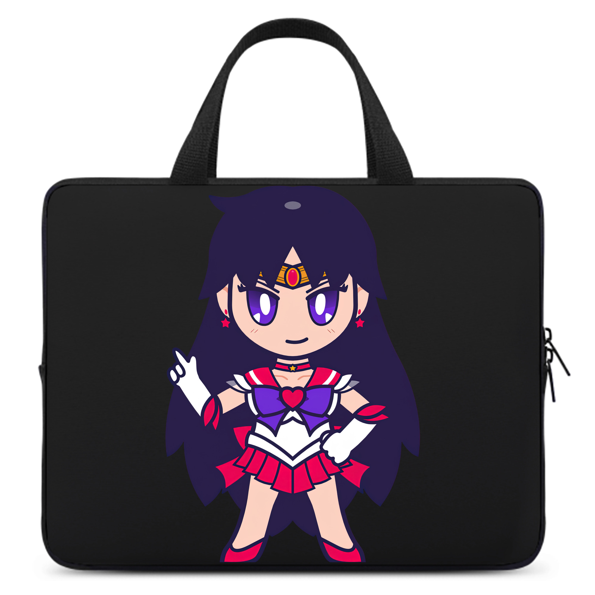 （画像用） 美少女戦士セーラームーン 火野レイ ひの レイ Sailor Moon Hino Rei （セーラーマーズ,Sailor Mars） 手提げノートパソコンバッグ