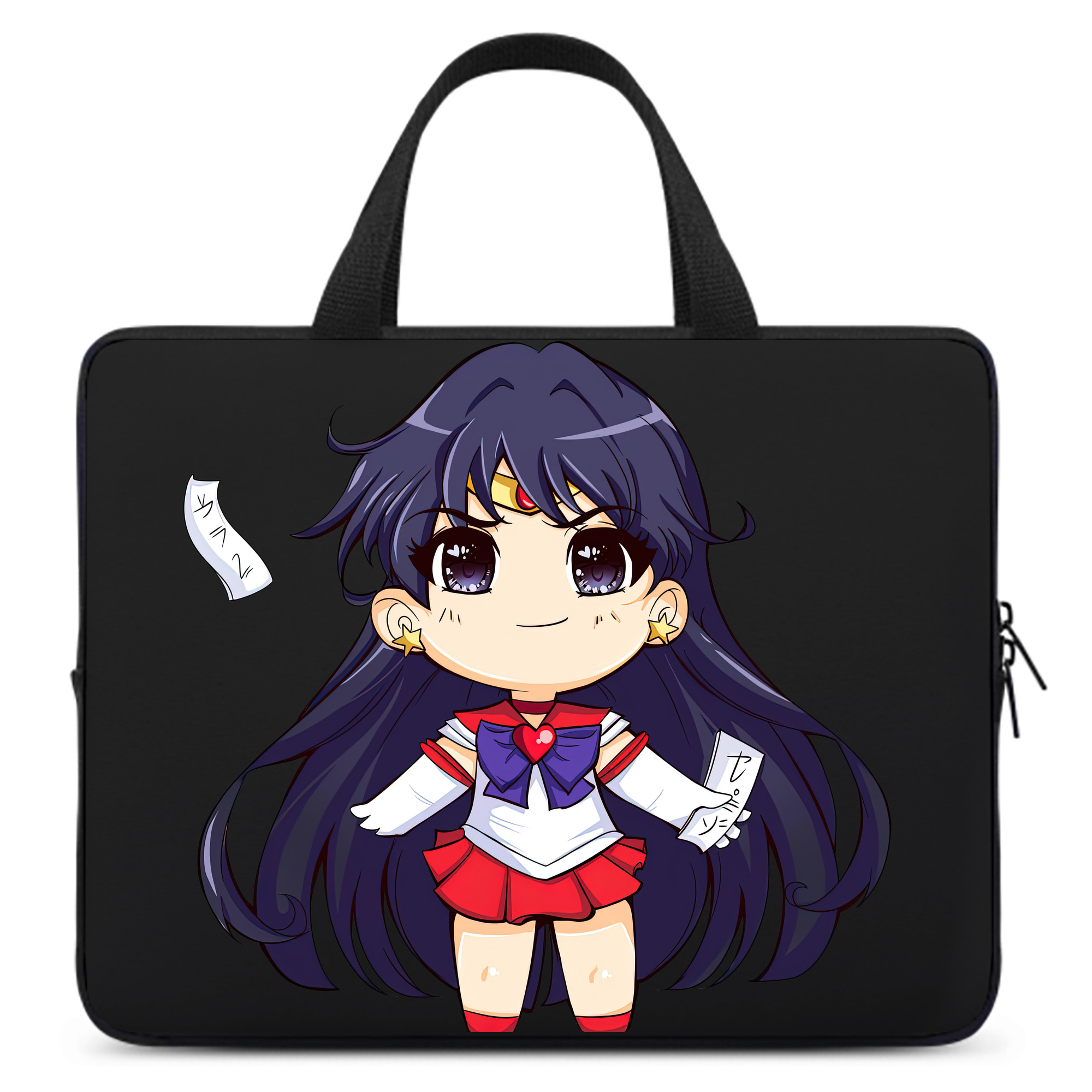 （画像用） 美少女戦士セーラームーン 火野レイ ひの レイ Sailor Moon Hino Rei （セーラーマーズ,Sailor Mars） 手提げノートパソコンバッグ