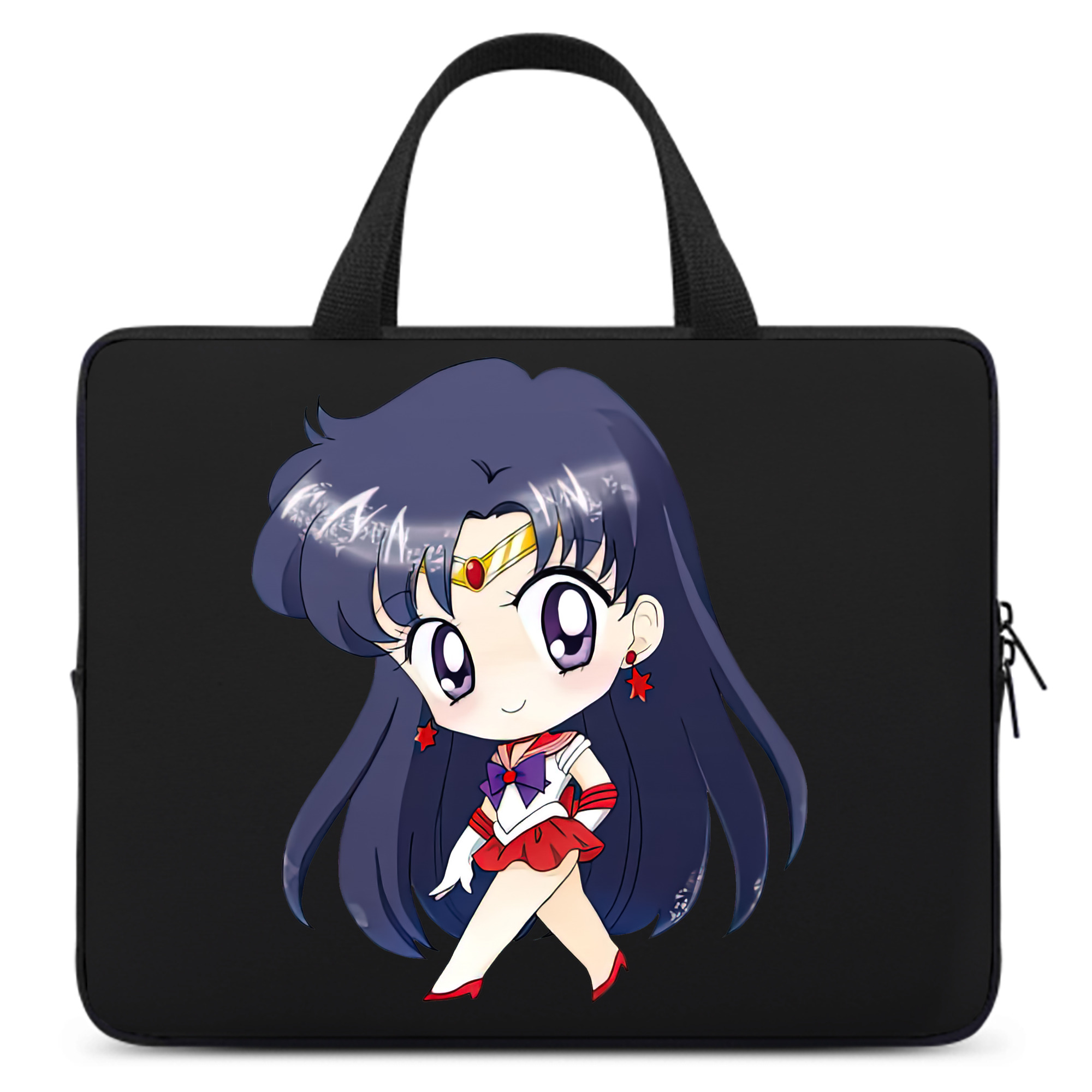 （画像用） 美少女戦士セーラームーン 火野レイ ひの レイ Sailor Moon Hino Rei （セーラーマーズ,Sailor Mars） 手提げノートパソコンバッグ