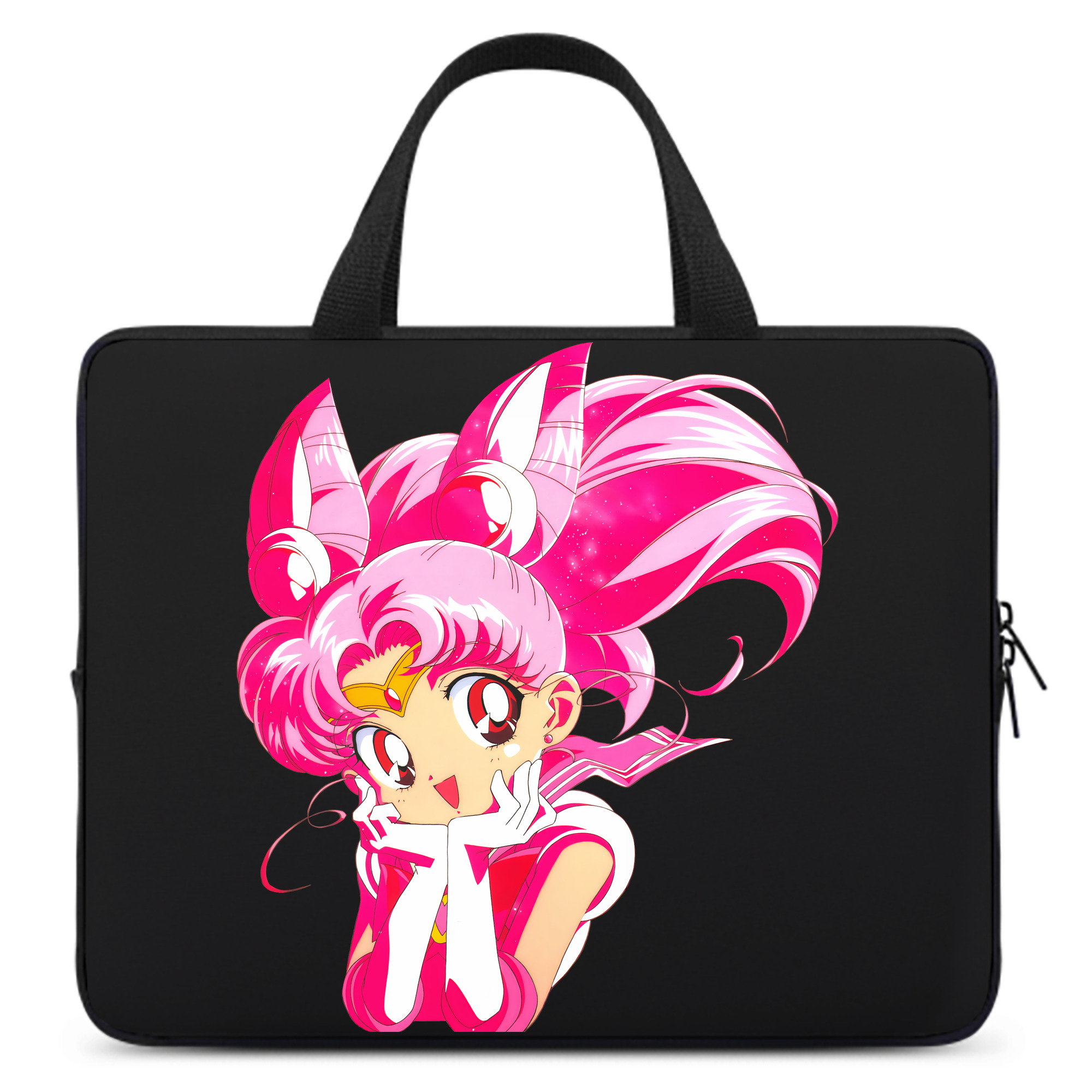 （画像用） 美少女戦士セーラームーン ちびうさ Sailor Moon Chibiusa Tsukino Usagi Small Lady Serenity 手提げノートパソコンバッグ