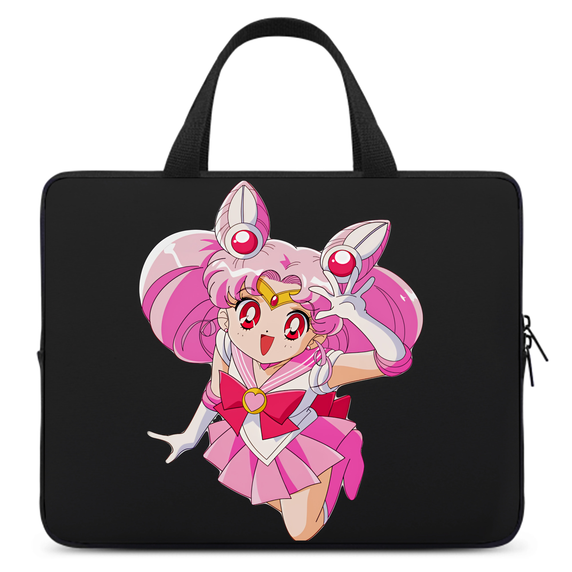 （画像用） 美少女戦士セーラームーン ちびうさ Sailor Moon Chibiusa Tsukino Usagi Small Lady Serenity 手提げノートパソコンバッグ