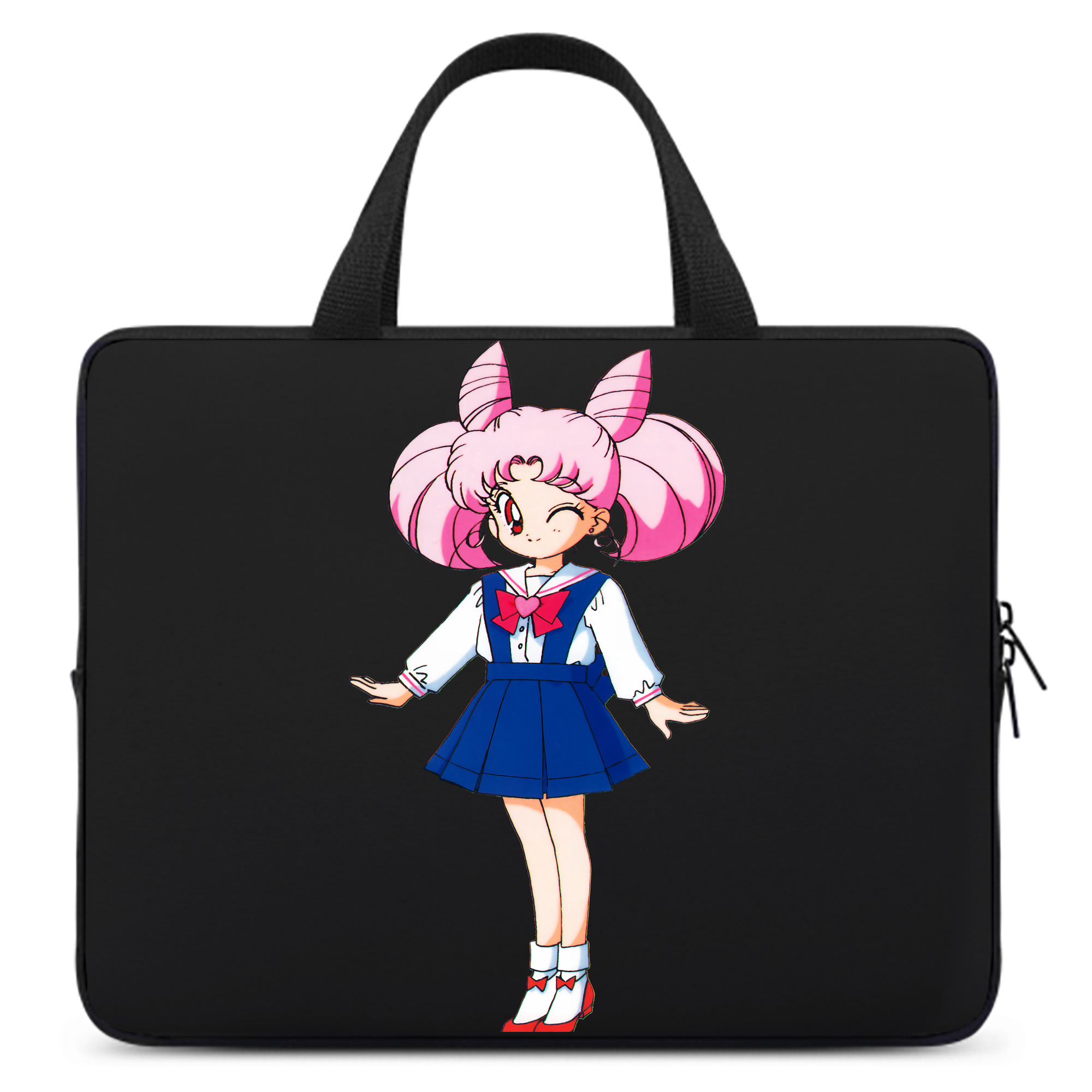 （画像用） 美少女戦士セーラームーン ちびうさ Sailor Moon Chibiusa Tsukino Usagi Small Lady Serenity 手提げノートパソコンバッグ