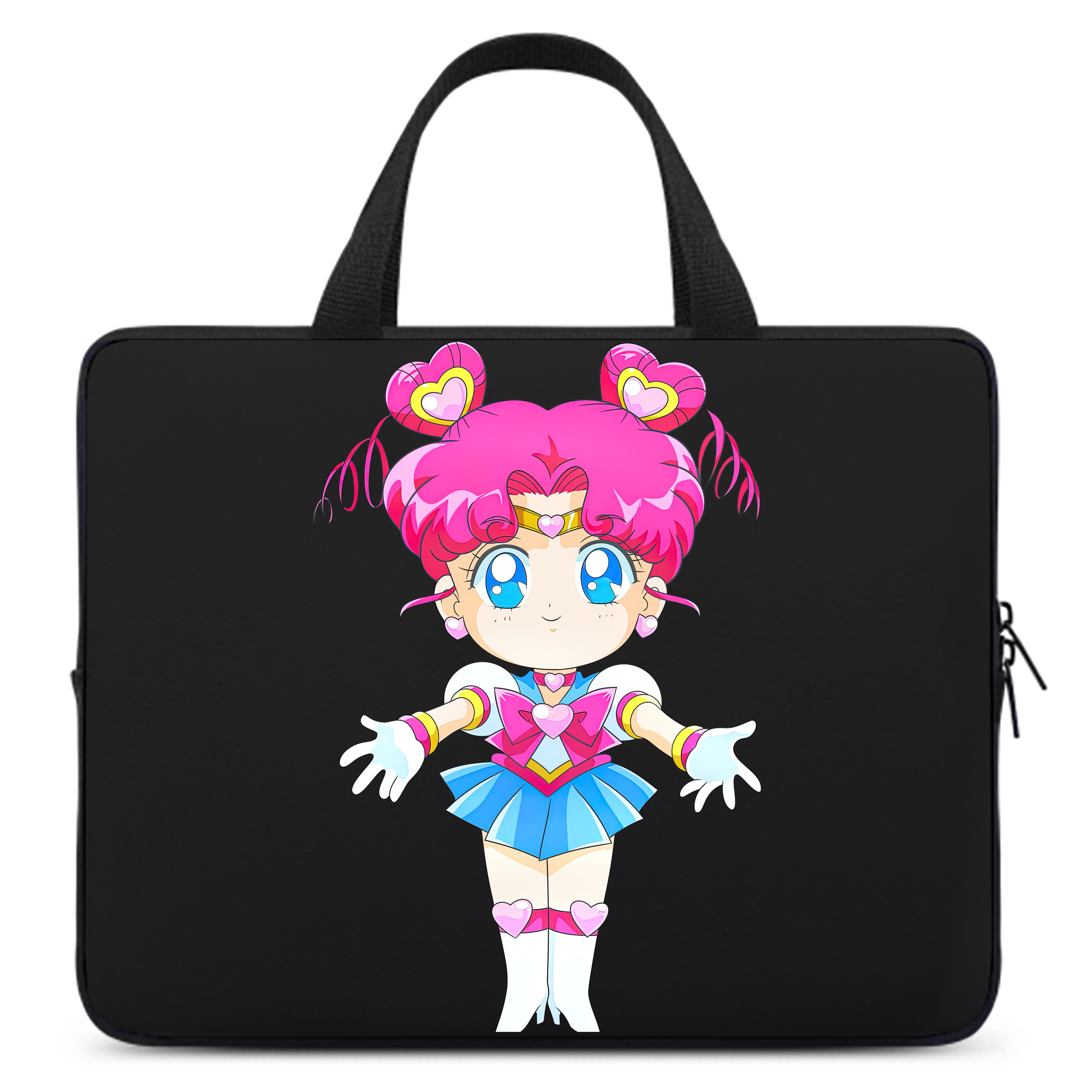 （画像用） 美少女戦士セーラームーン ちびうさ Sailor Moon Chibiusa Tsukino Usagi Small Lady Serenity 手提げノートパソコンバッグ