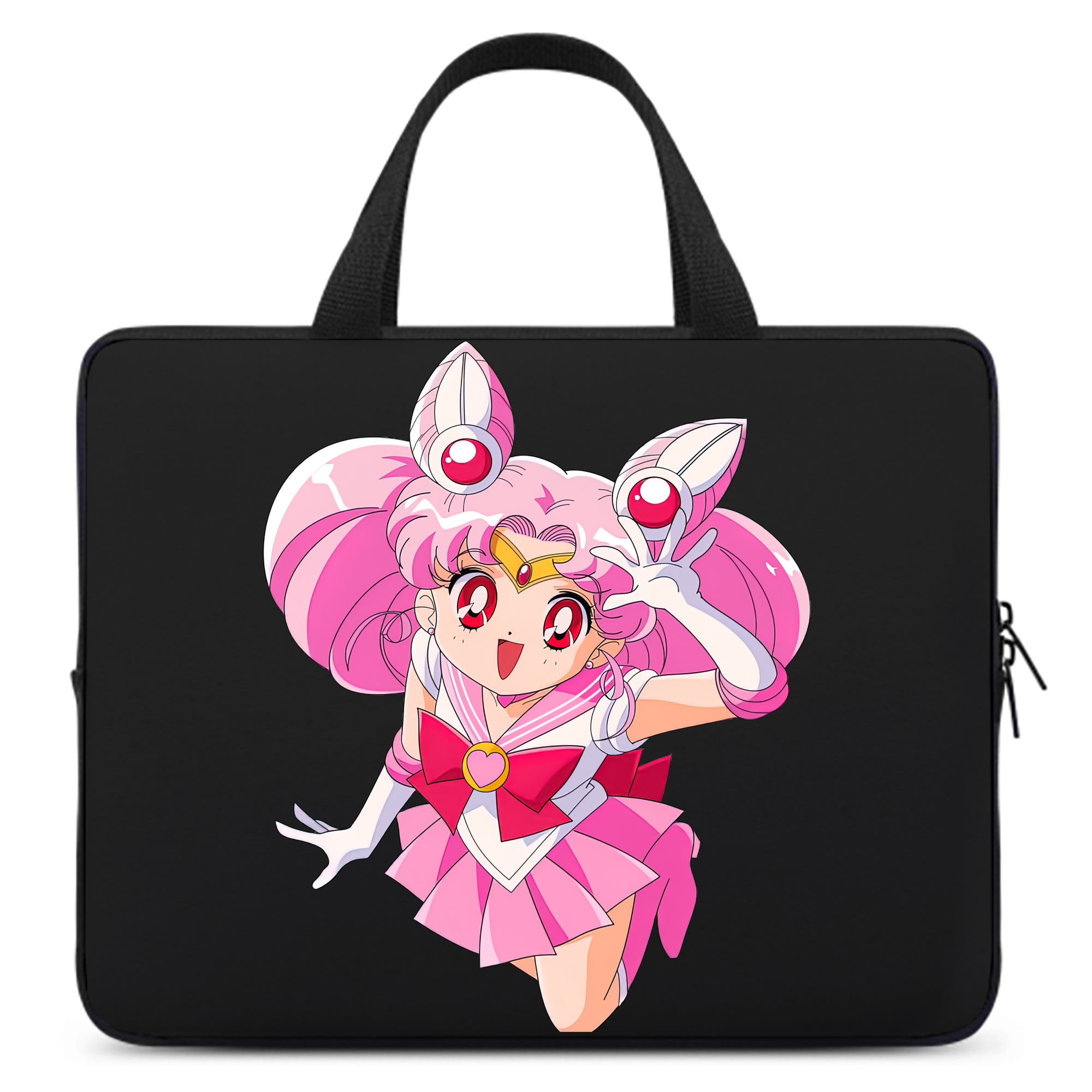 （画像用） 美少女戦士セーラームーン ちびうさ Sailor Moon Chibiusa Tsukino Usagi Small Lady Serenity 手提げノートパソコンバッグ