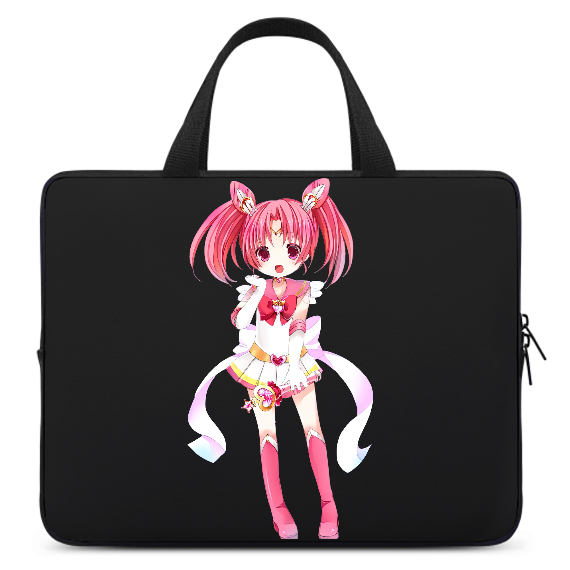 （画像用） 美少女戦士セーラームーン ちびうさ Sailor Moon Chibiusa Tsukino Usagi Small Lady Serenity 手提げノートパソコンバッグ