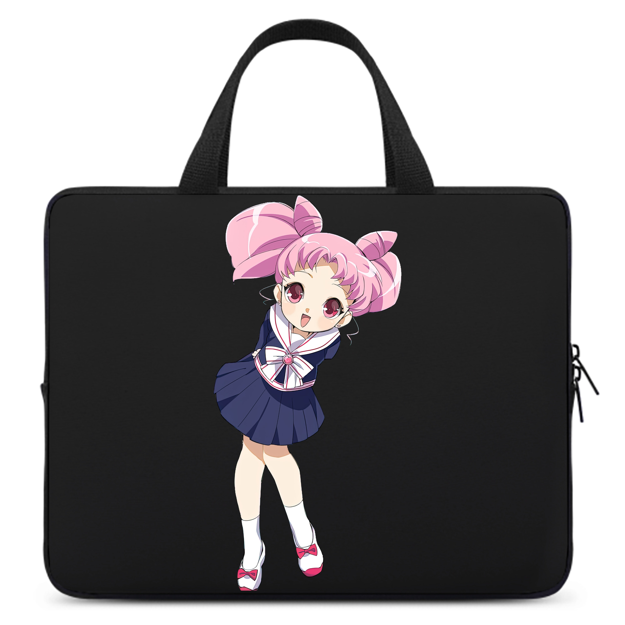 （画像用） 美少女戦士セーラームーン ちびうさ Sailor Moon Chibiusa Tsukino Usagi Small Lady Serenity 手提げノートパソコンバッグ
