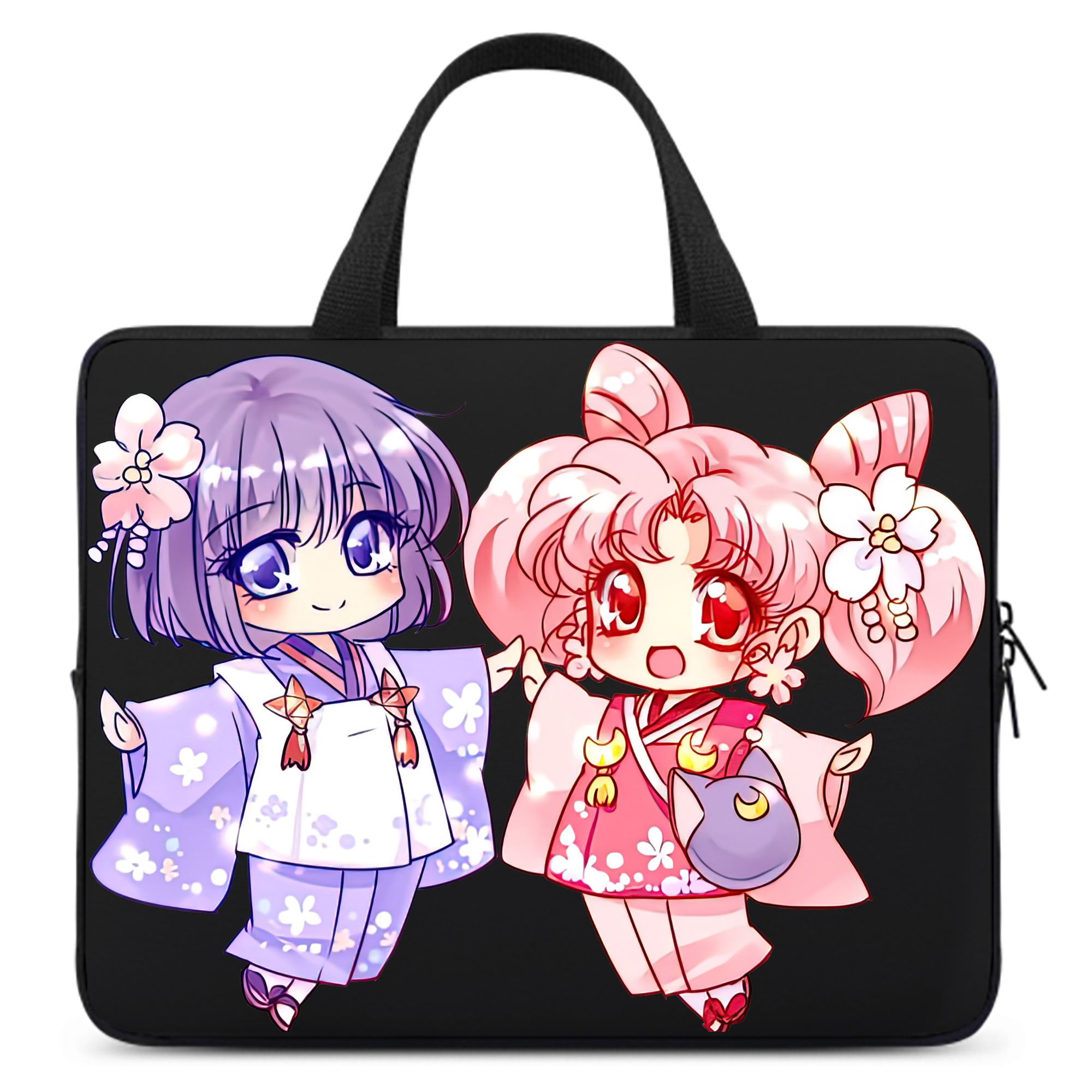 （画像用） 美少女戦士セーラームーン ちびうさ Sailor Moon Chibiusa Tsukino Usagi Small Lady Serenity 手提げノートパソコンバッグ