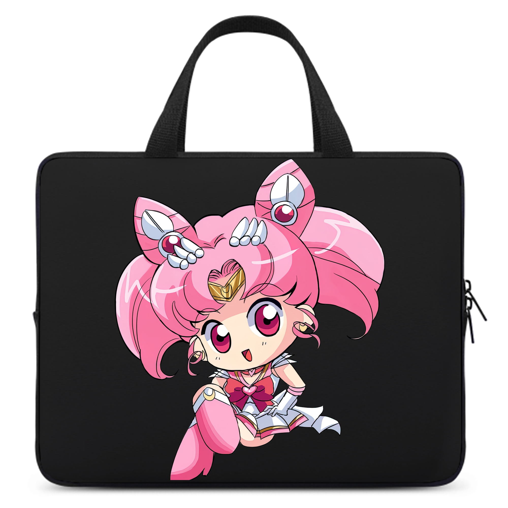 （画像用） 美少女戦士セーラームーン ちびうさ Sailor Moon Chibiusa Tsukino Usagi Small Lady Serenity 手提げノートパソコンバッグ