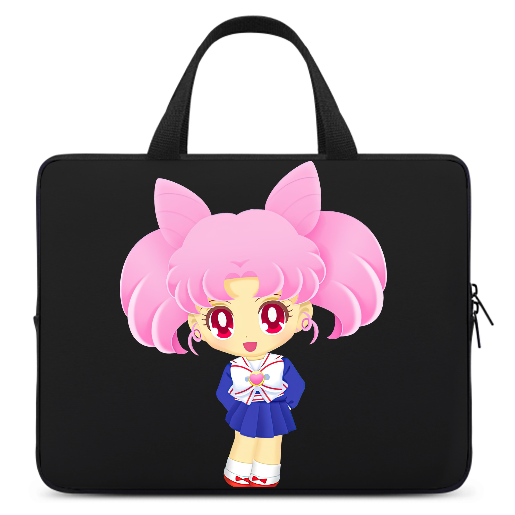 （画像用） 美少女戦士セーラームーン ちびうさ Sailor Moon Chibiusa Tsukino Usagi Small Lady Serenity 手提げノートパソコンバッグ