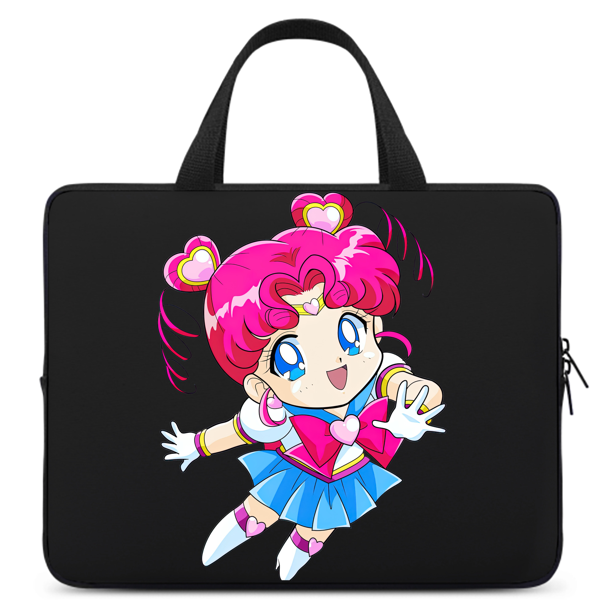 （画像用） 美少女戦士セーラームーン ちびうさ Sailor Moon Chibiusa Tsukino Usagi Small Lady Serenity 手提げノートパソコンバッグ