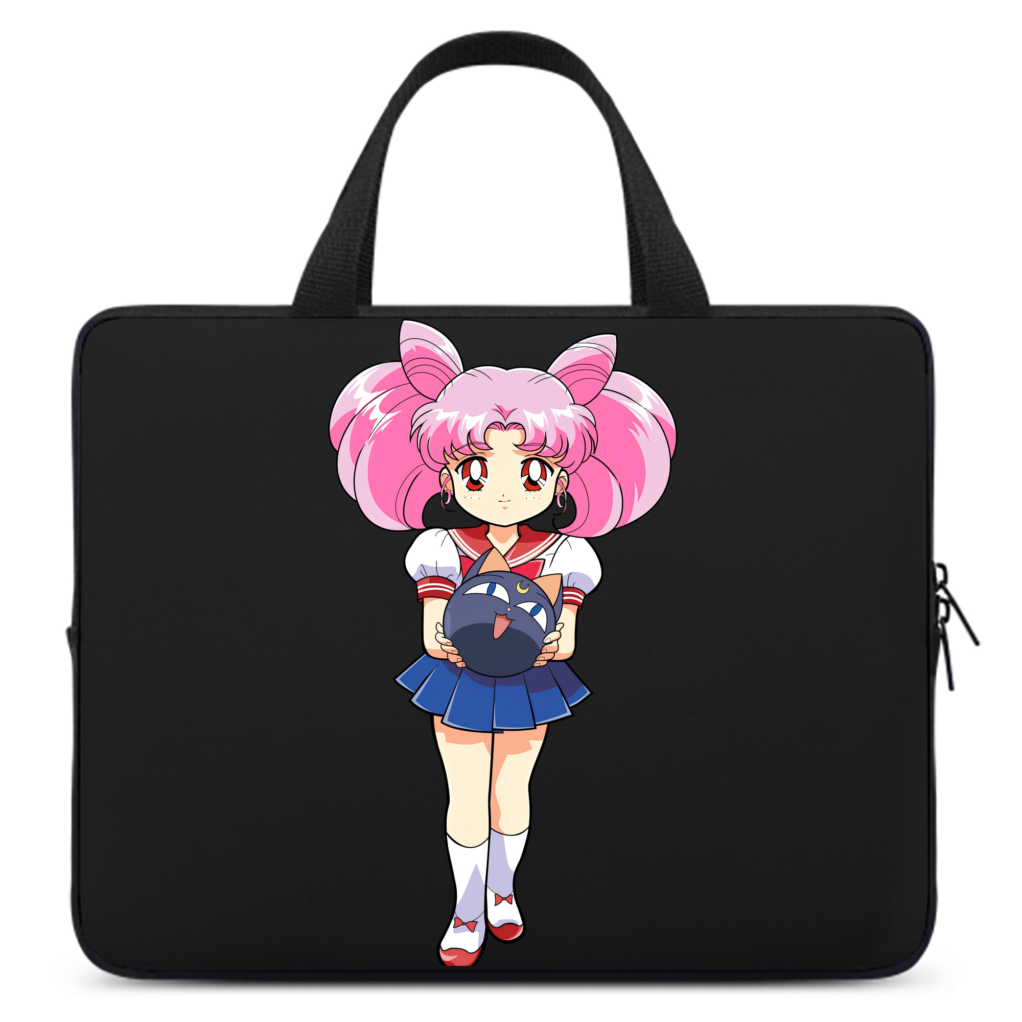 （画像用） 美少女戦士セーラームーン ちびうさ Sailor Moon Chibiusa Tsukino Usagi Small Lady Serenity 手提げノートパソコンバッグ