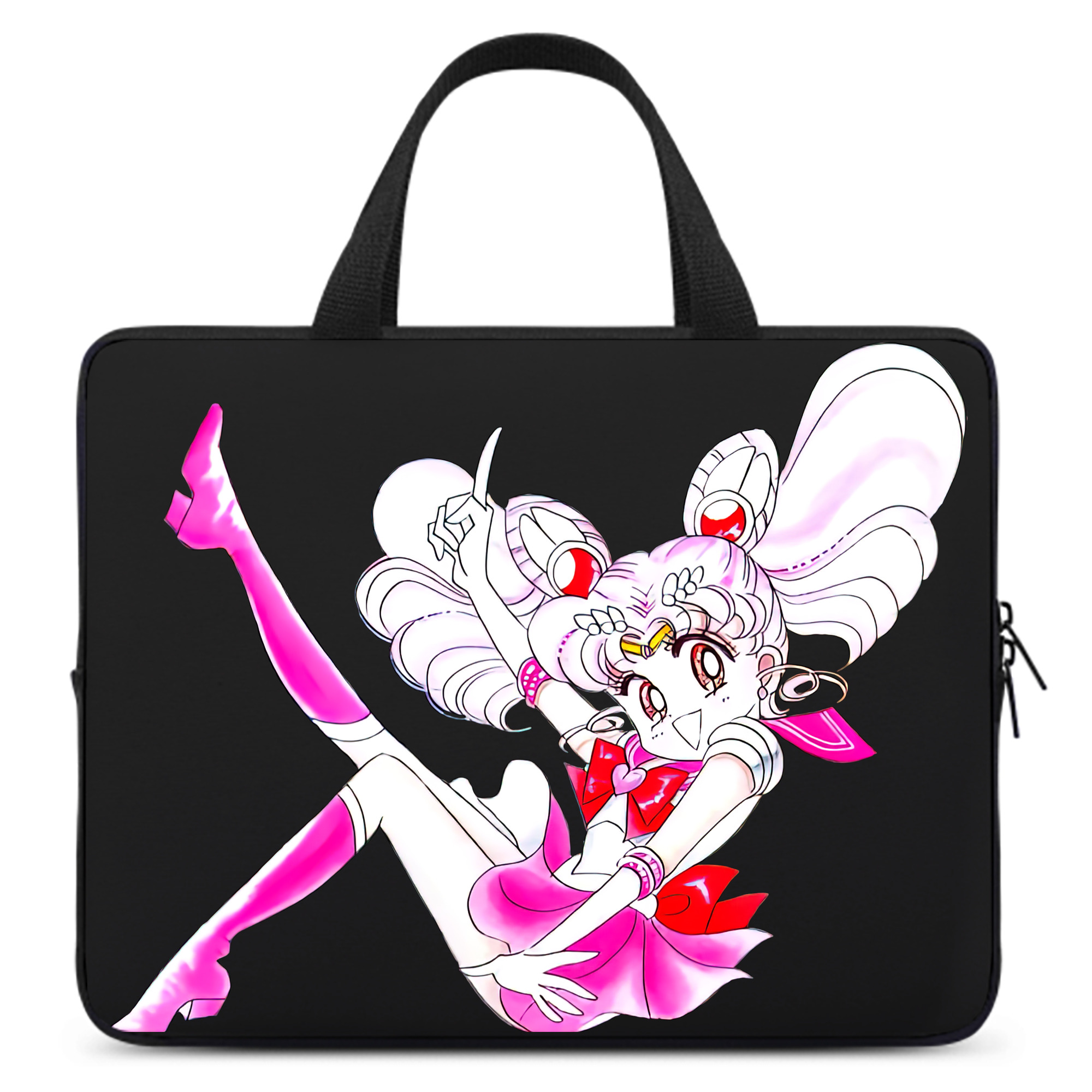 （画像用） 美少女戦士セーラームーン ちびうさ Sailor Moon Chibiusa Tsukino Usagi Small Lady Serenity 手提げノートパソコンバッグ
