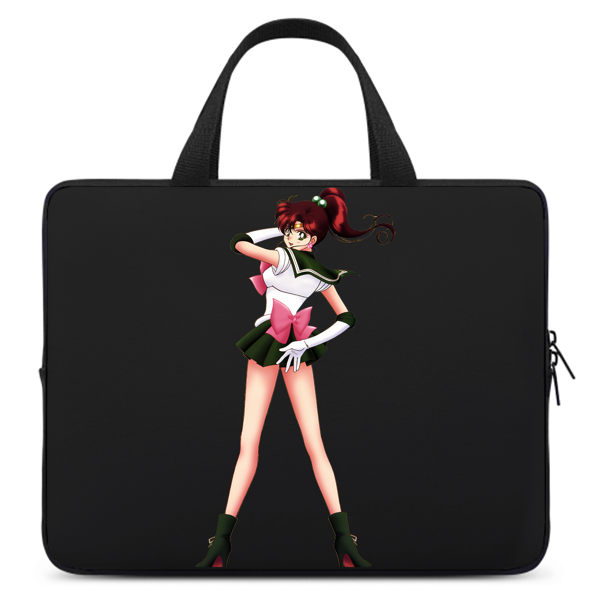 （画像用） 美少女戦士セーラームーン 木野 まこと きの まこと Sailor Moon Kino Makoto （セーラージュピター；Sailor Jupiter） 手提げノートパソコンバッグ