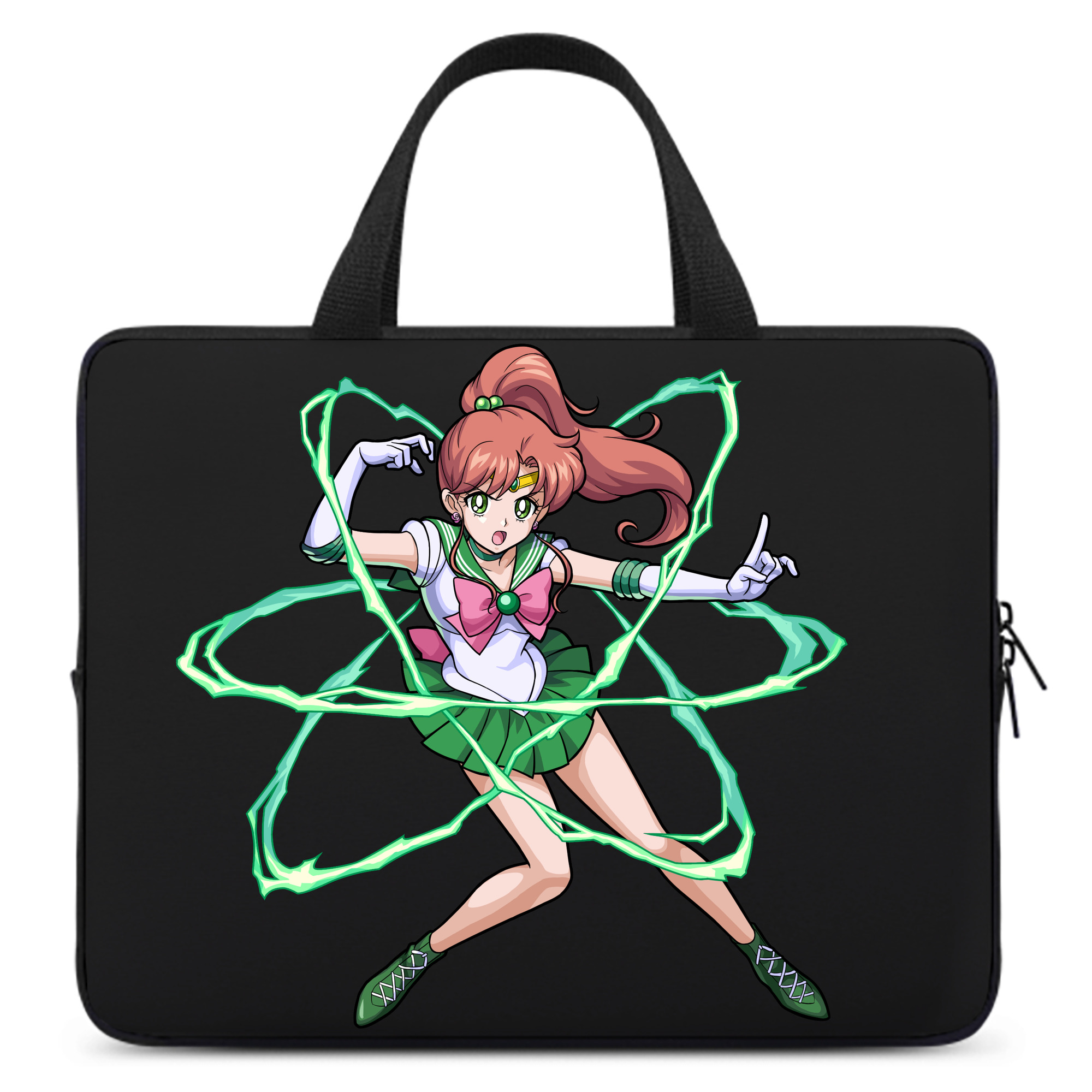 （画像用） 美少女戦士セーラームーン 木野 まこと きの まこと Sailor Moon Kino Makoto （セーラージュピター；Sailor Jupiter） 手提げノートパソコンバッグ