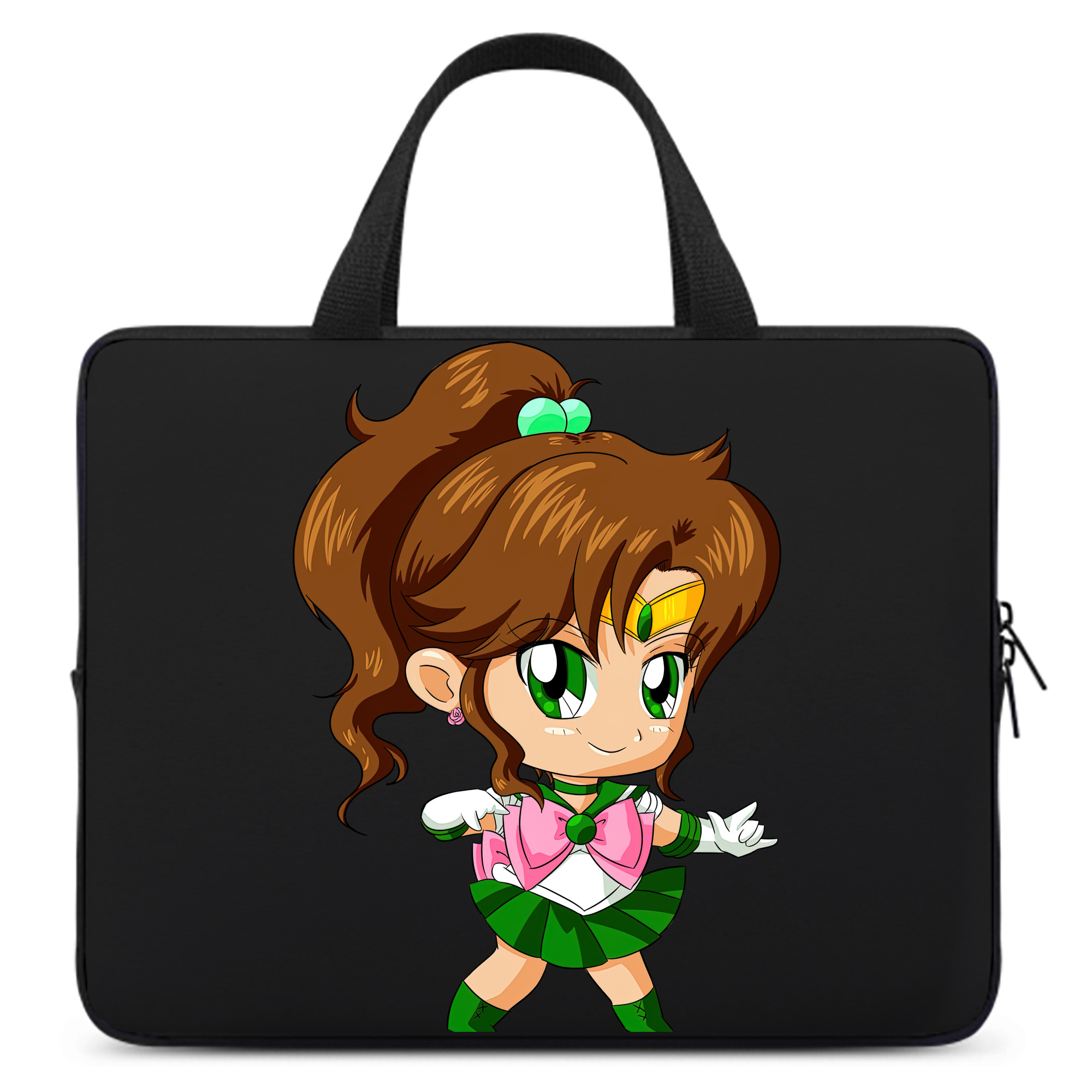 （画像用） 美少女戦士セーラームーン 木野 まこと きの まこと Sailor Moon Kino Makoto （セーラージュピター；Sailor Jupiter） 手提げノートパソコンバッグ