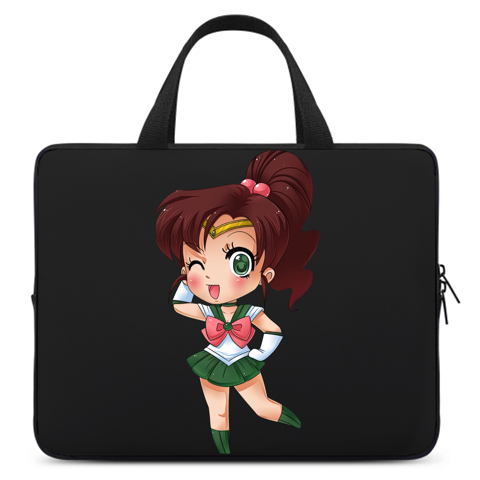 （画像用） 美少女戦士セーラームーン 木野 まこと きの まこと Sailor Moon Kino Makoto （セーラージュピター；Sailor Jupiter） 手提げノートパソコンバッグ