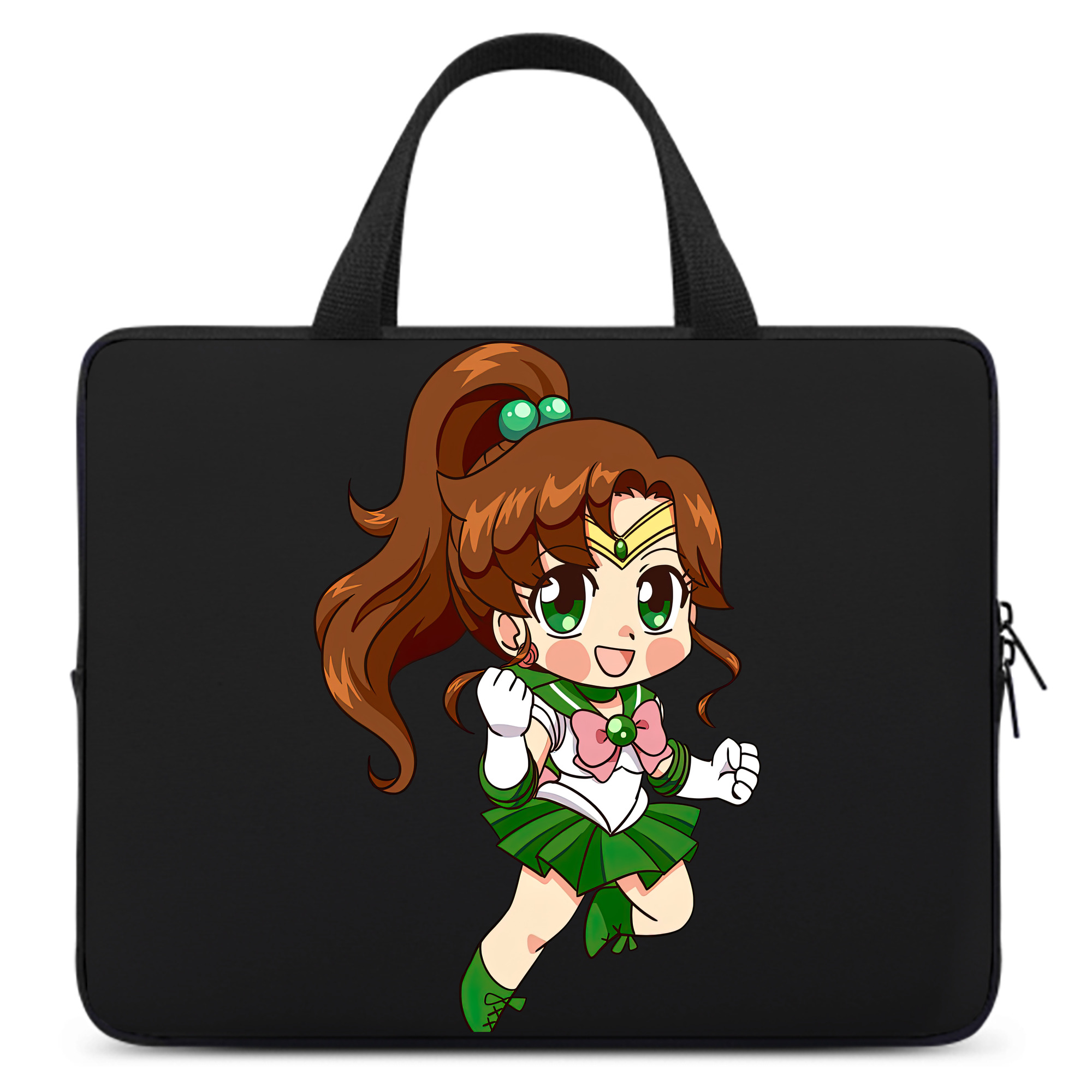 （画像用） 美少女戦士セーラームーン 木野 まこと きの まこと Sailor Moon Kino Makoto （セーラージュピター；Sailor Jupiter） 手提げノートパソコンバッグ