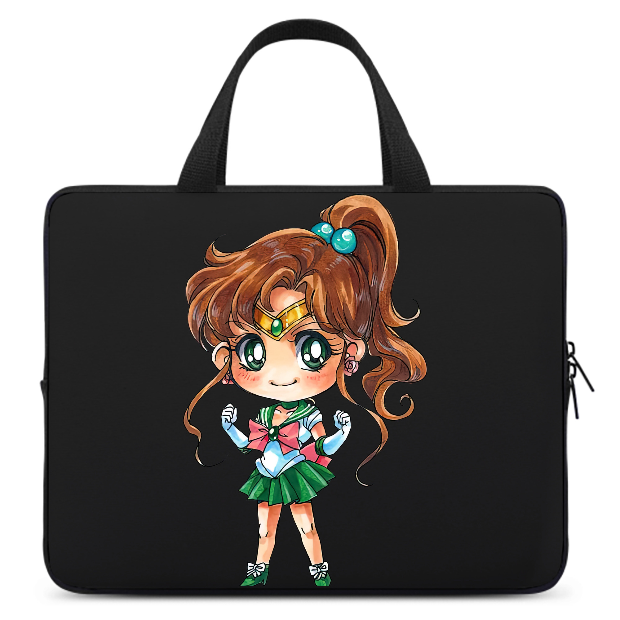 （画像用） 美少女戦士セーラームーン 木野 まこと きの まこと Sailor Moon Kino Makoto （セーラージュピター；Sailor Jupiter） 手提げノートパソコンバッグ