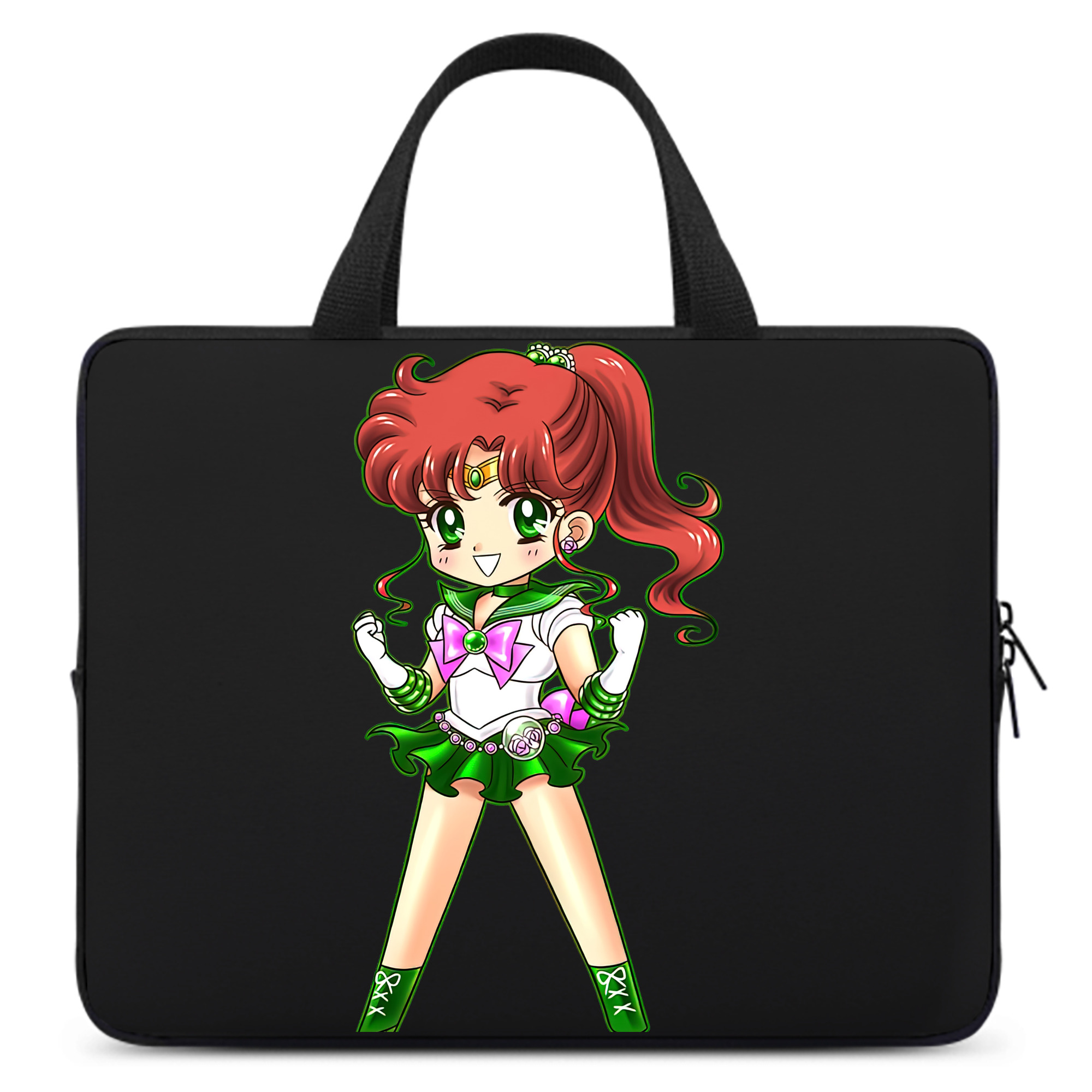 （画像用） 美少女戦士セーラームーン 木野 まこと きの まこと Sailor Moon Kino Makoto （セーラージュピター；Sailor Jupiter） 手提げノートパソコンバッグ