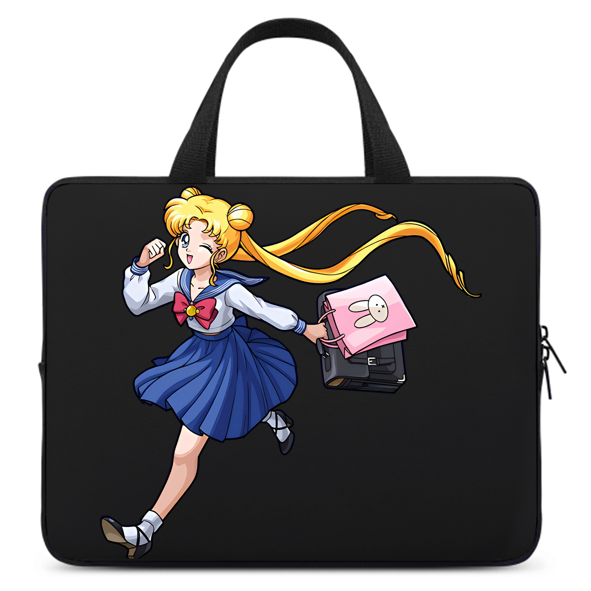 （画像用） 美少女戦士セーラームーン 愛野 美奈子 あいの みなこ Sailor Moon Aino Minako 手提げノートパソコンバッグ