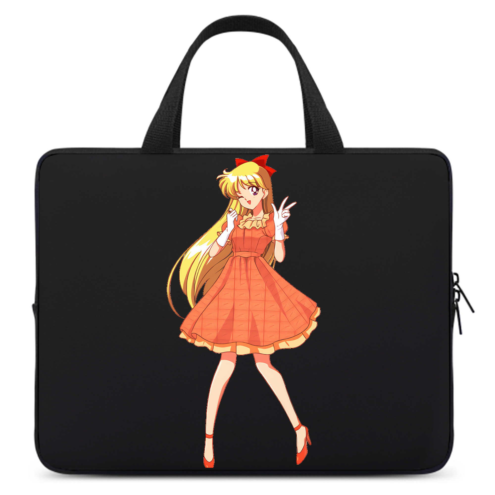 （画像用） 美少女戦士セーラームーン 愛野 美奈子 あいの みなこ Sailor Moon Aino Minako 手提げノートパソコンバッグ