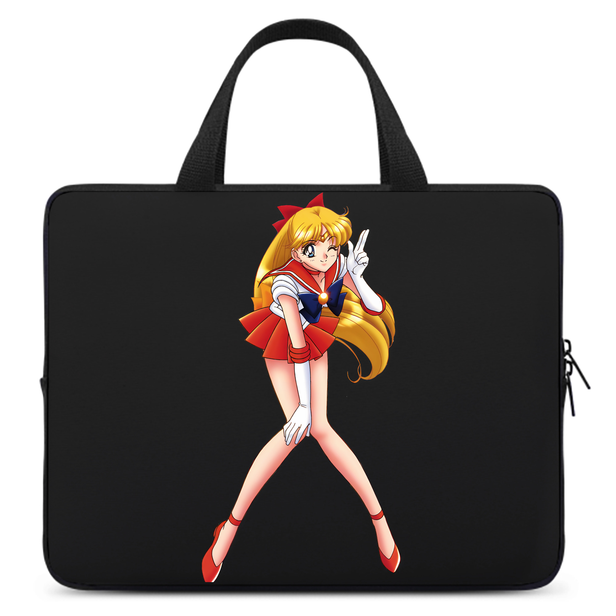 （画像用） 美少女戦士セーラームーン 愛野 美奈子 あいの みなこ Sailor Moon Aino Minako 手提げノートパソコンバッグ