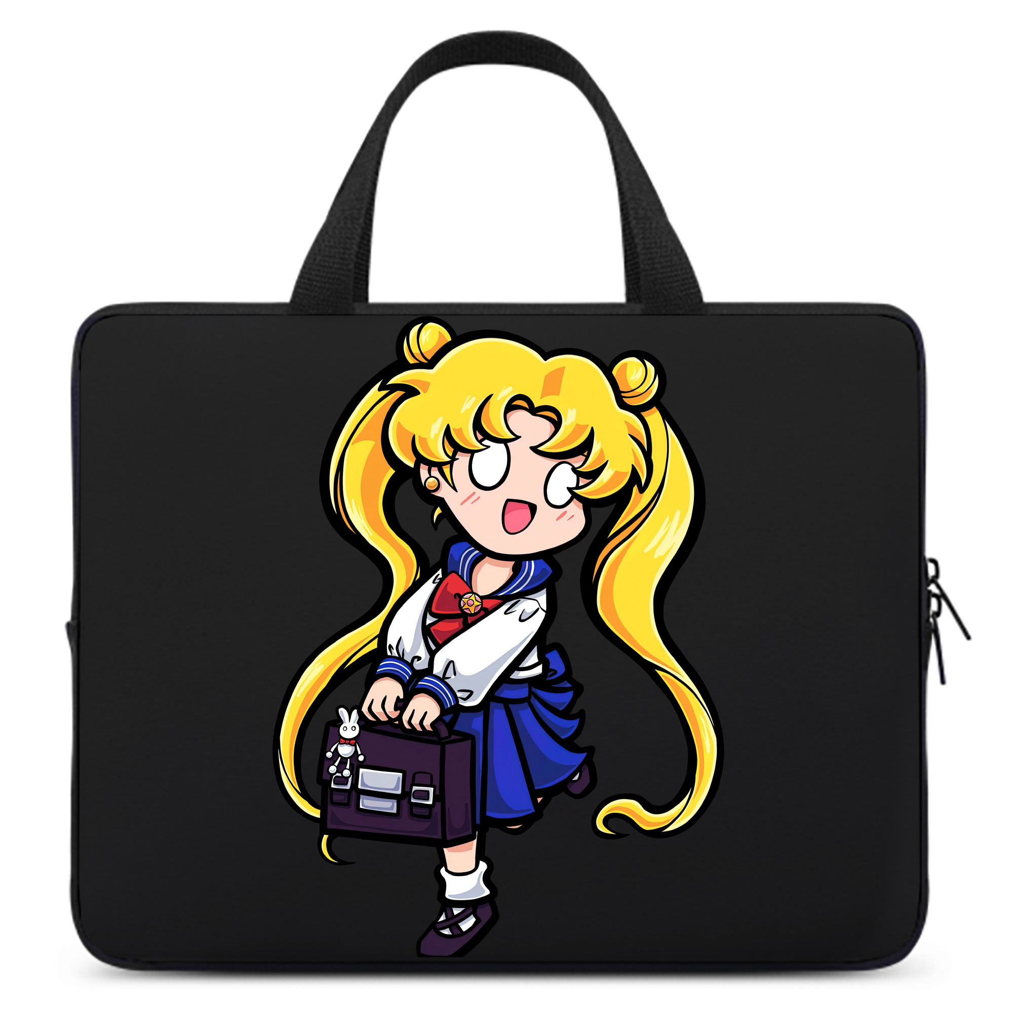 （画像用） 美少女戦士セーラームーン 愛野 美奈子 あいの みなこ Sailor Moon Aino Minako 手提げノートパソコンバッグ