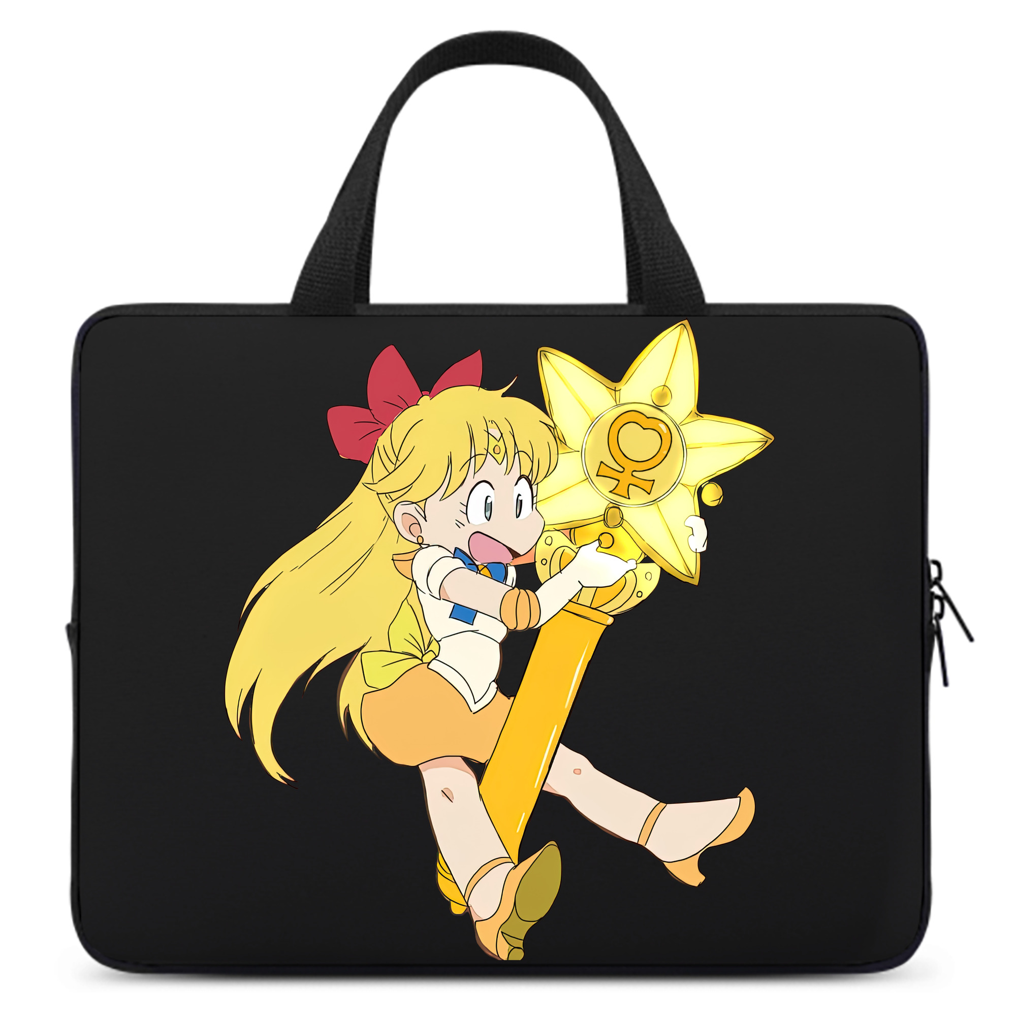 （画像用） 美少女戦士セーラームーン 愛野 美奈子 あいの みなこ Sailor Moon Aino Minako 手提げノートパソコンバッグ