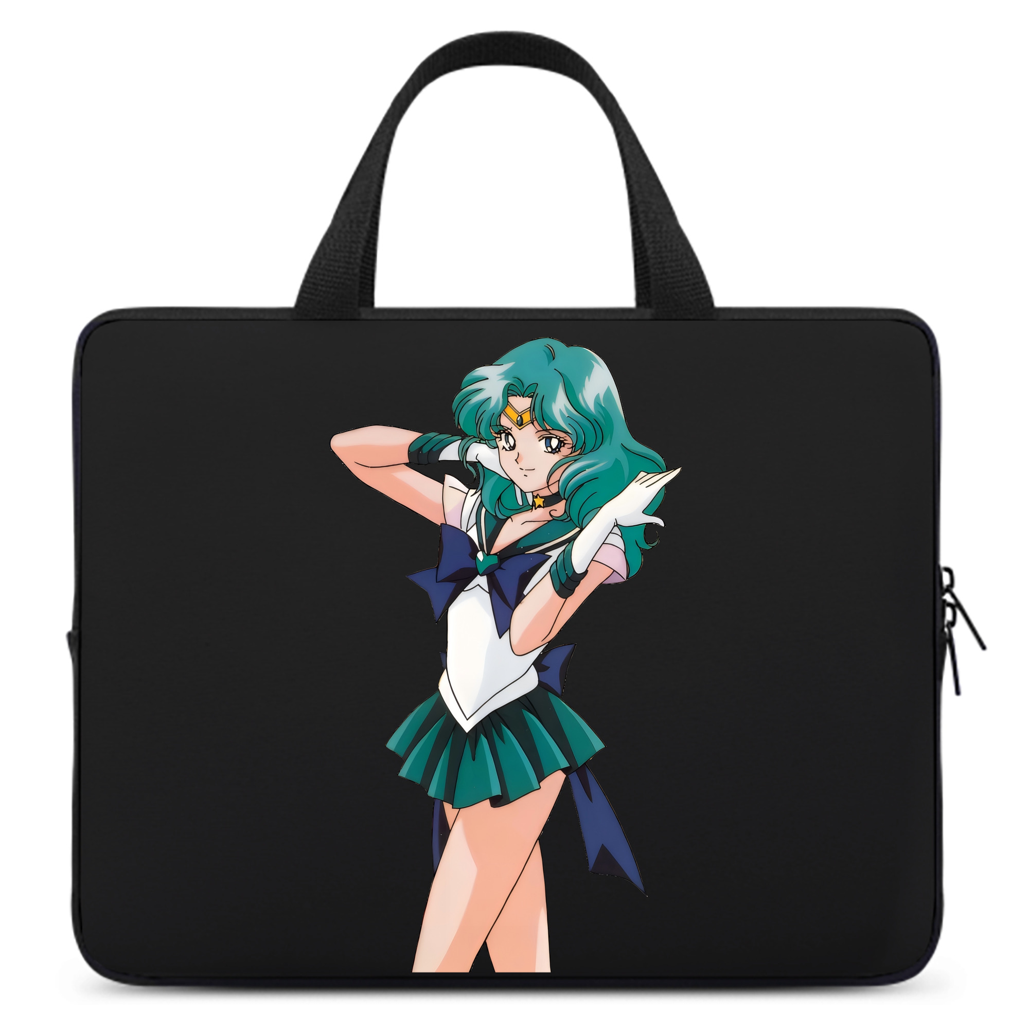 （画像用） 美少女戦士セーラームーン 海王 みちる（かいおう みちる） Sailor Moon Kaiou Michiru 手提げノートパソコンバッグ