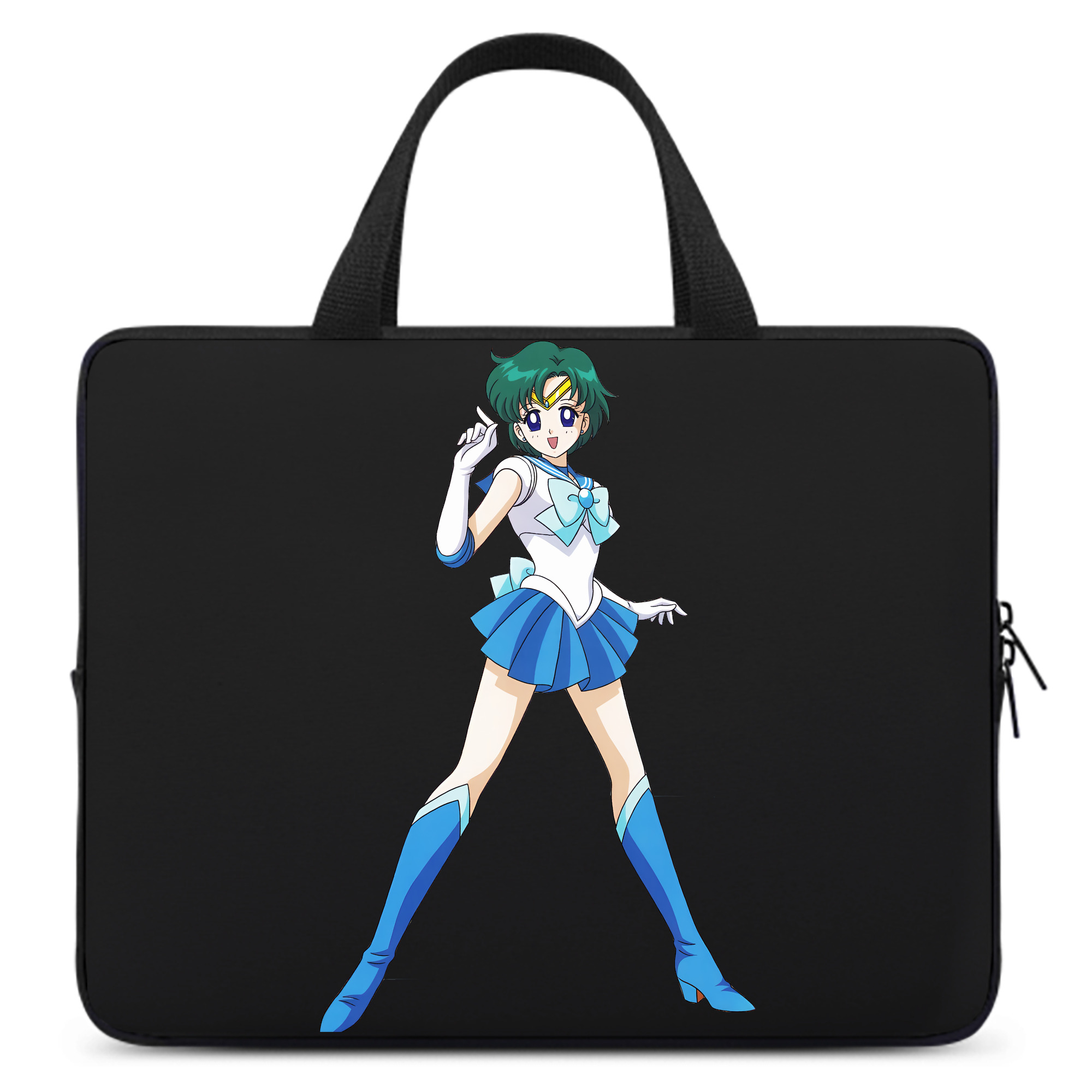 （画像用） 美少女戦士セーラームーン 海王 みちる（かいおう みちる） Sailor Moon Kaiou Michiru 手提げノートパソコンバッグ