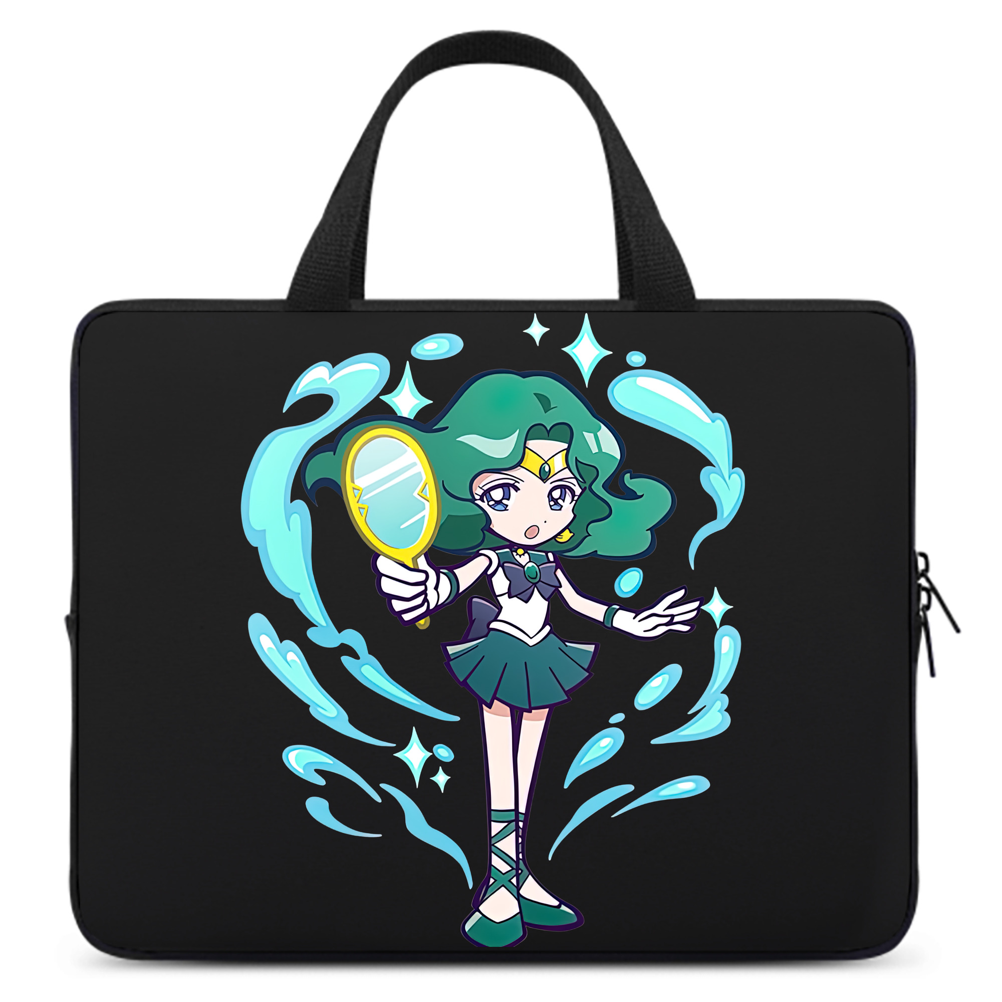 （画像用） 美少女戦士セーラームーン 海王 みちる（かいおう みちる） Sailor Moon Kaiou Michiru 手提げノートパソコンバッグ