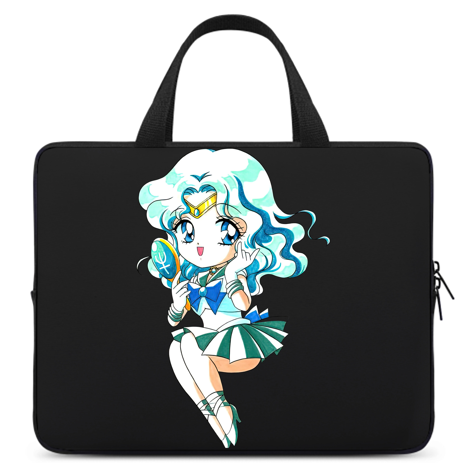 （画像用） 美少女戦士セーラームーン 海王 みちる（かいおう みちる） Sailor Moon Kaiou Michiru 手提げノートパソコンバッグ