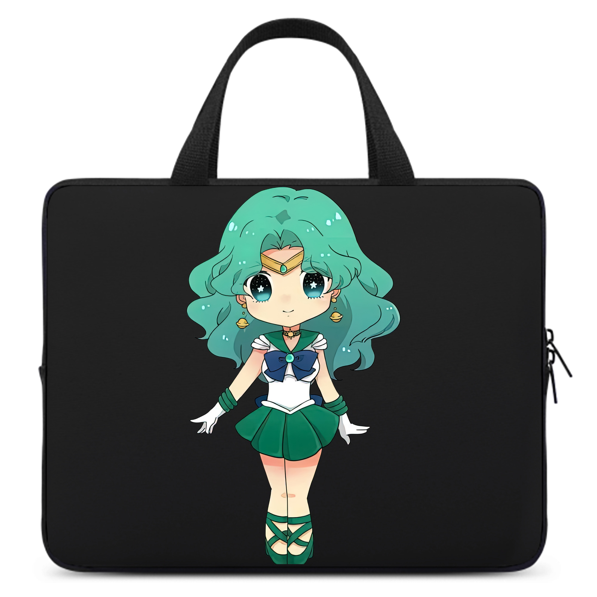 （画像用） 美少女戦士セーラームーン 海王 みちる（かいおう みちる） Sailor Moon Kaiou Michiru 手提げノートパソコンバッグ