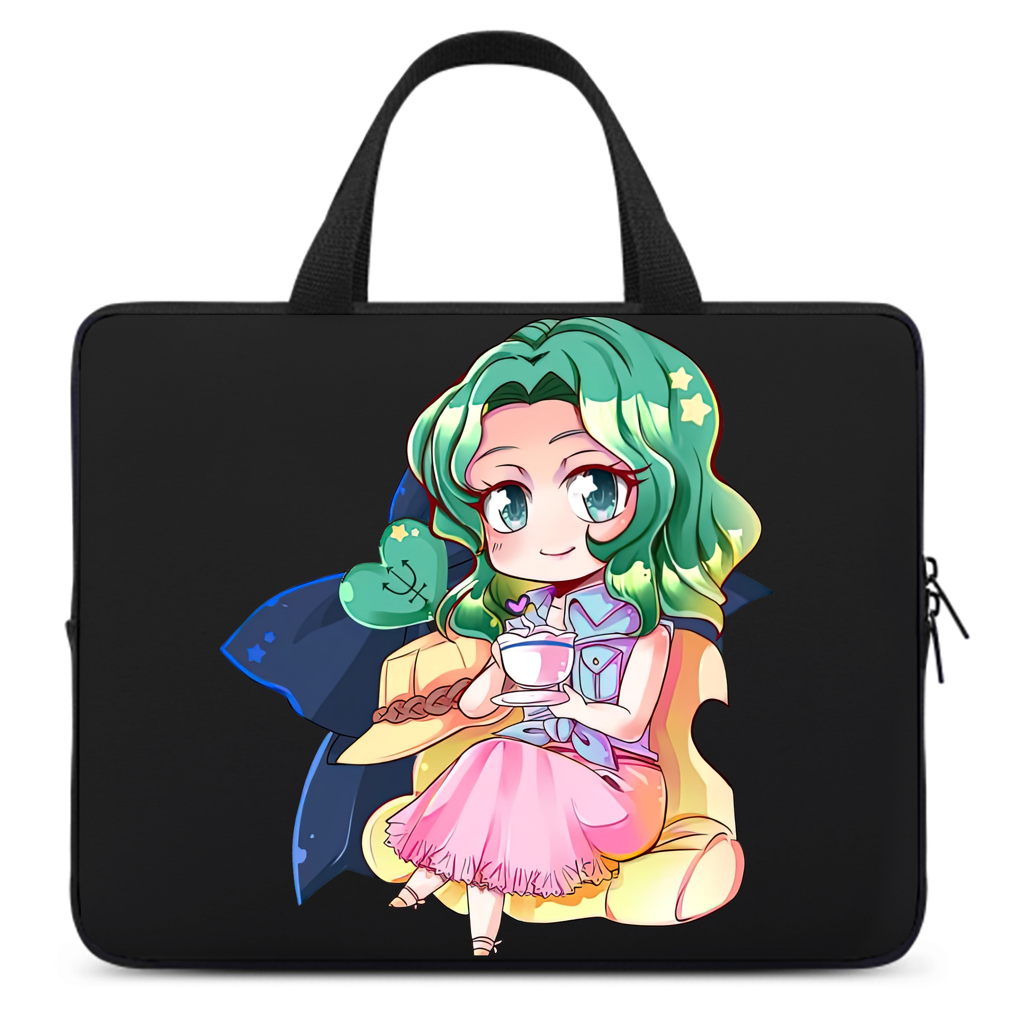 （画像用） 美少女戦士セーラームーン 海王 みちる（かいおう みちる） Sailor Moon Kaiou Michiru 手提げノートパソコンバッグ