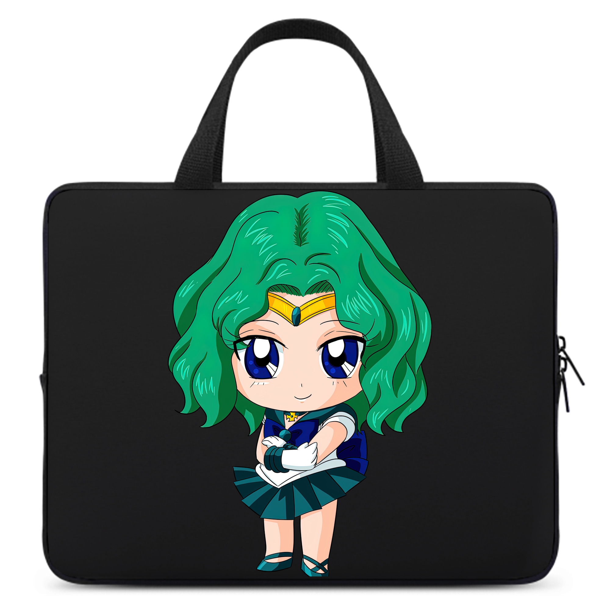 （画像用） 美少女戦士セーラームーン 海王 みちる（かいおう みちる） Sailor Moon Kaiou Michiru 手提げノートパソコンバッグ
