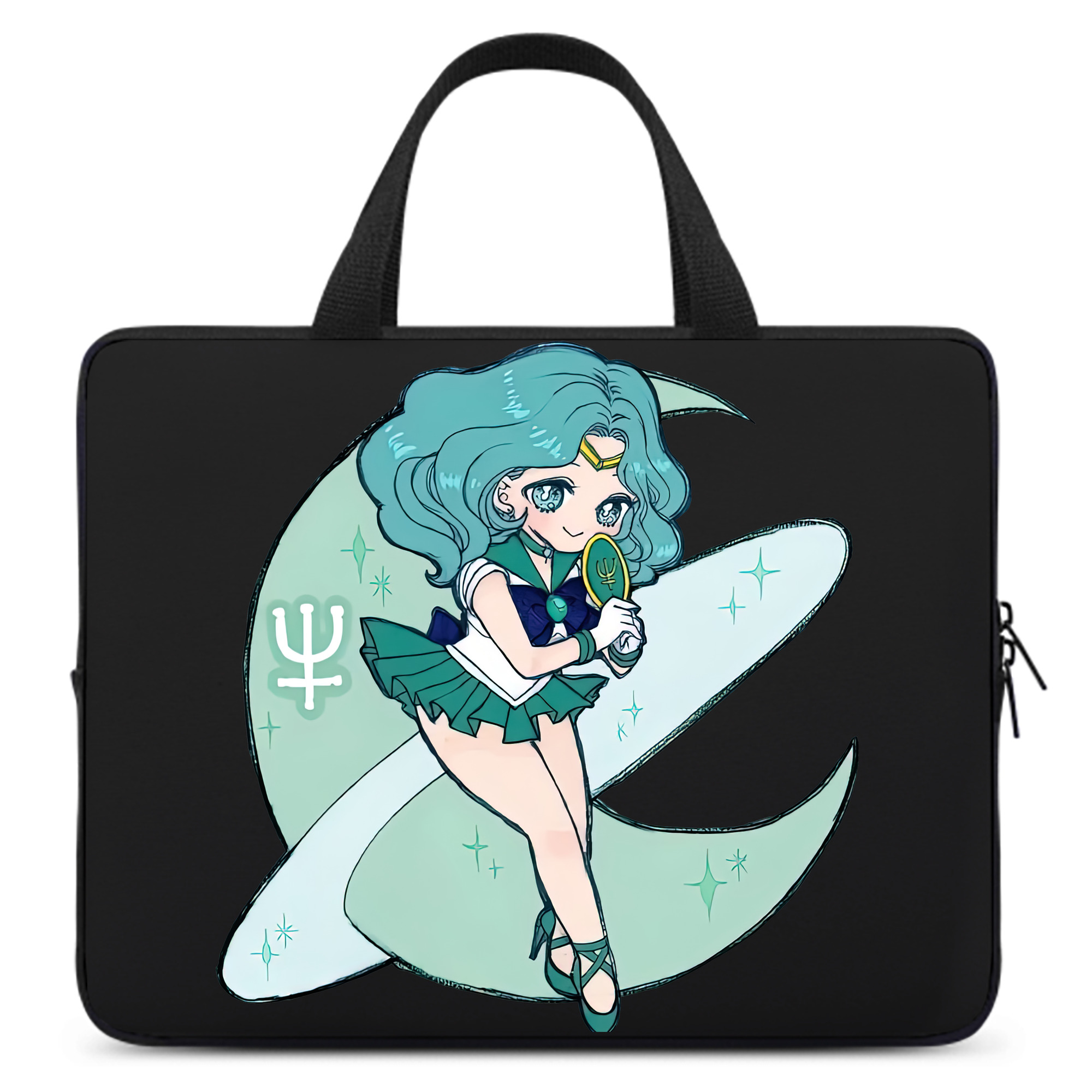 （画像用） 美少女戦士セーラームーン 海王 みちる（かいおう みちる） Sailor Moon Kaiou Michiru 手提げノートパソコンバッグ