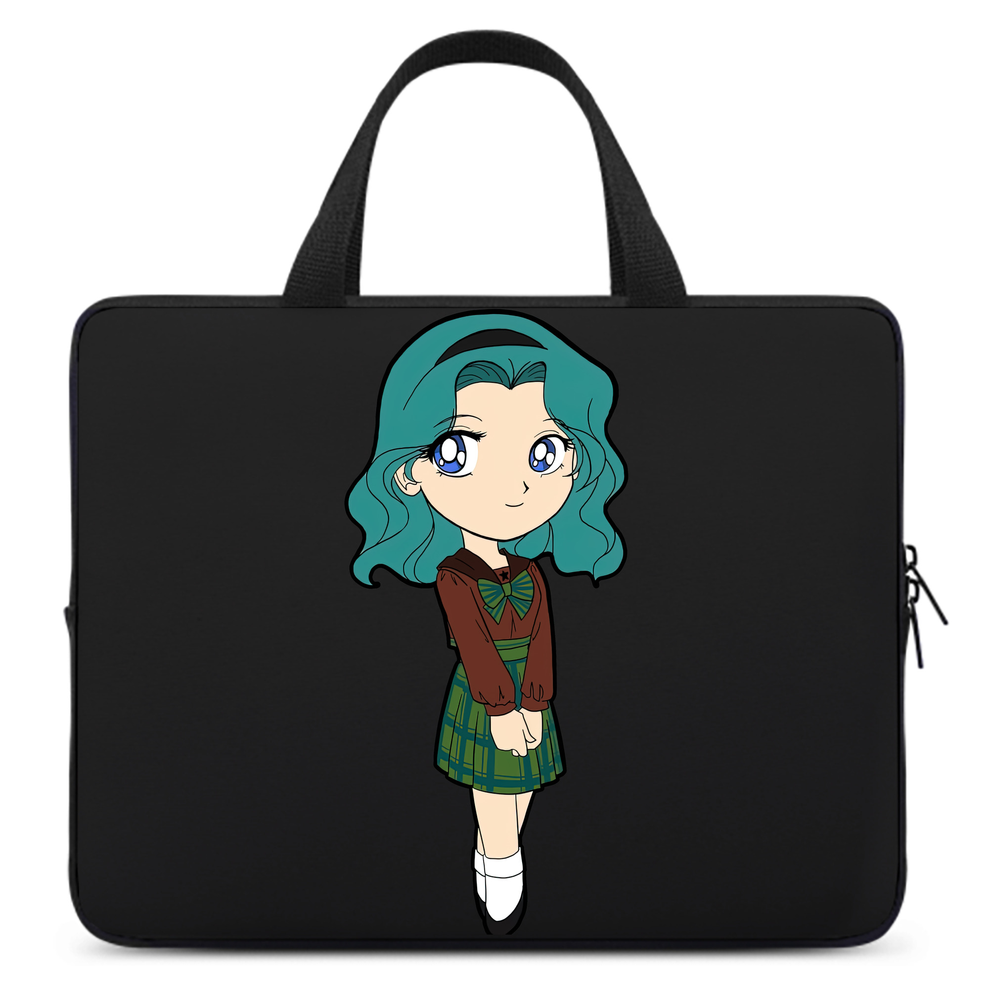 （画像用） 美少女戦士セーラームーン 海王 みちる（かいおう みちる） Sailor Moon Kaiou Michiru 手提げノートパソコンバッグ