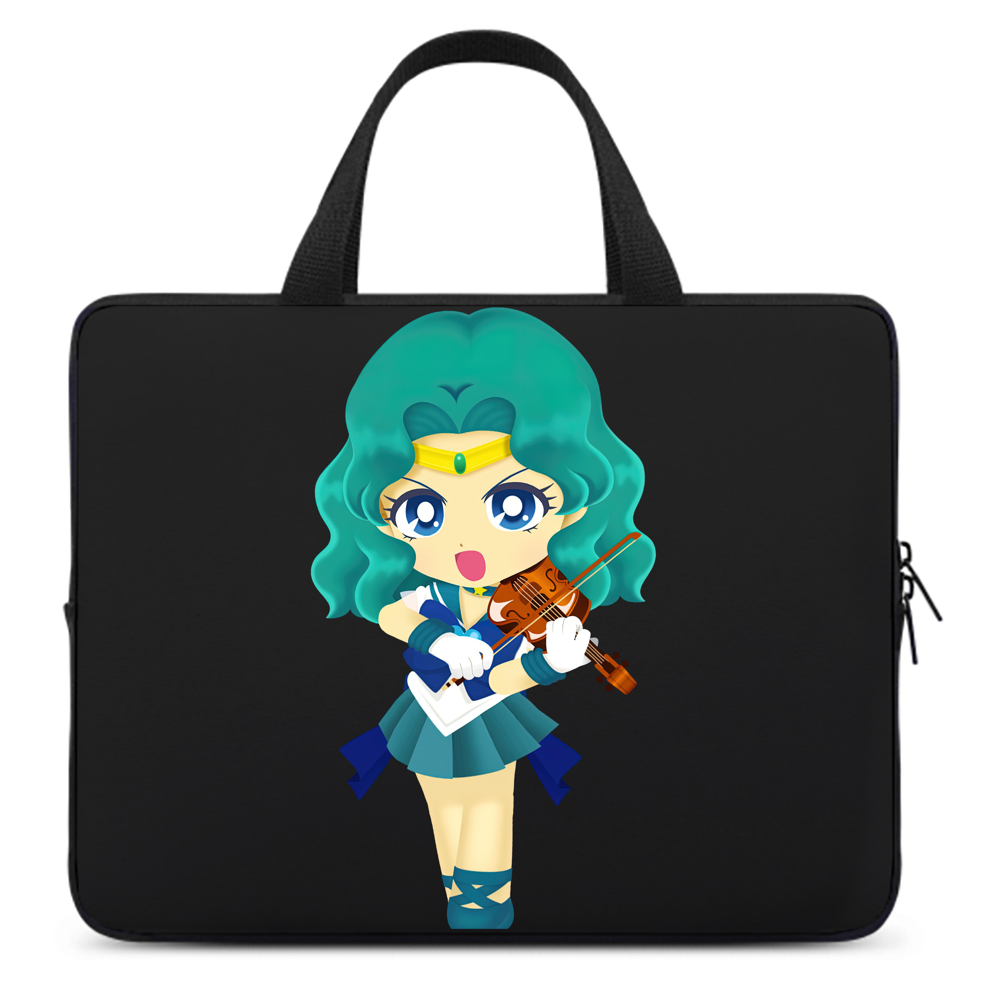 （画像用） 美少女戦士セーラームーン 海王 みちる（かいおう みちる） Sailor Moon Kaiou Michiru 手提げノートパソコンバッグ