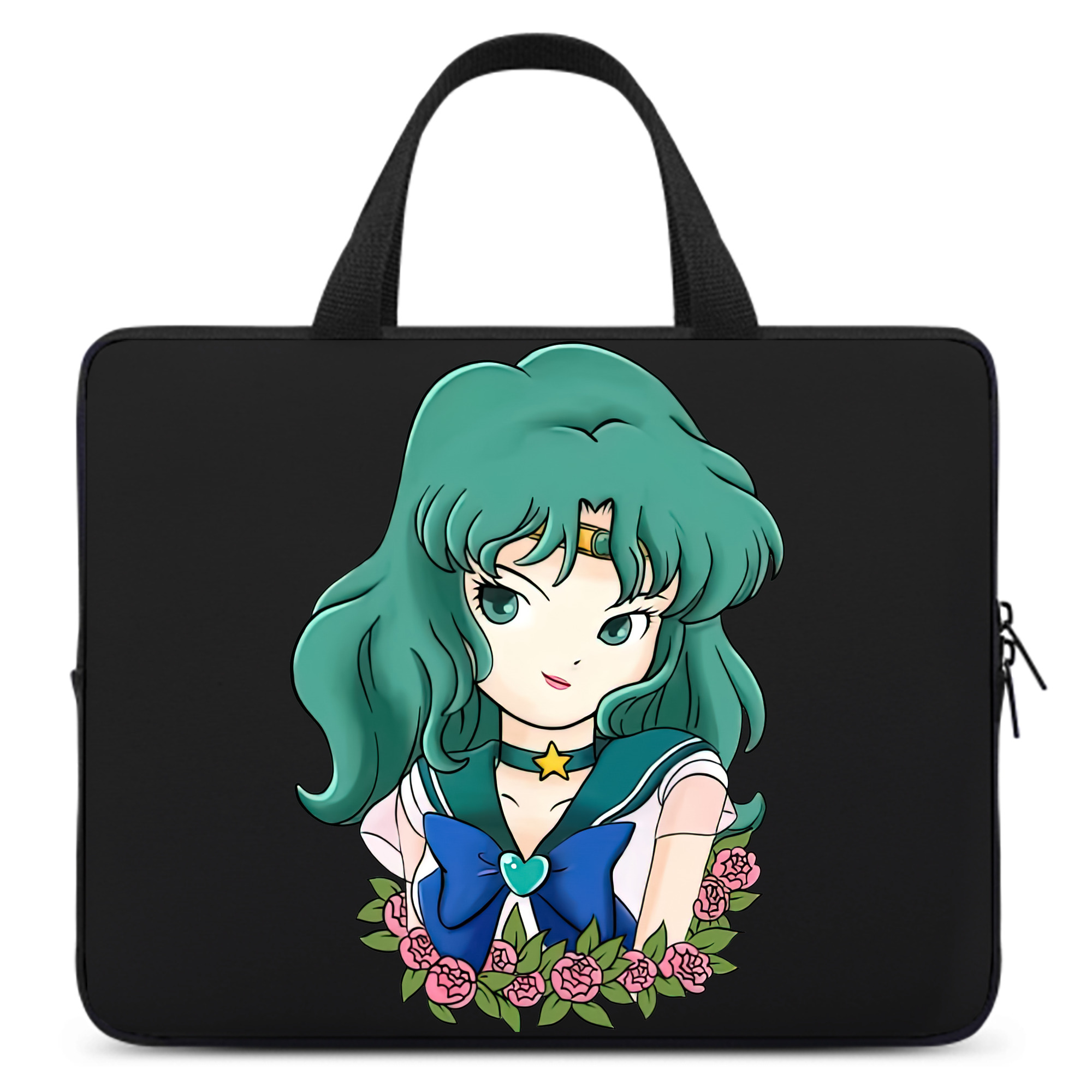 （画像用） 美少女戦士セーラームーン 海王 みちる（かいおう みちる） Sailor Moon Kaiou Michiru 手提げノートパソコンバッグ