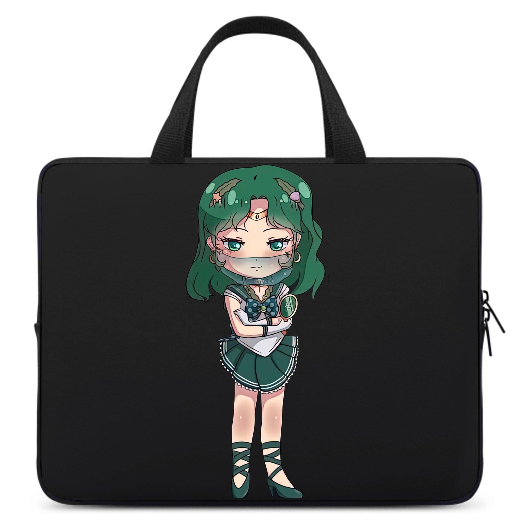 （画像用） 美少女戦士セーラームーン 海王 みちる（かいおう みちる） Sailor Moon Kaiou Michiru 手提げノートパソコンバッグ