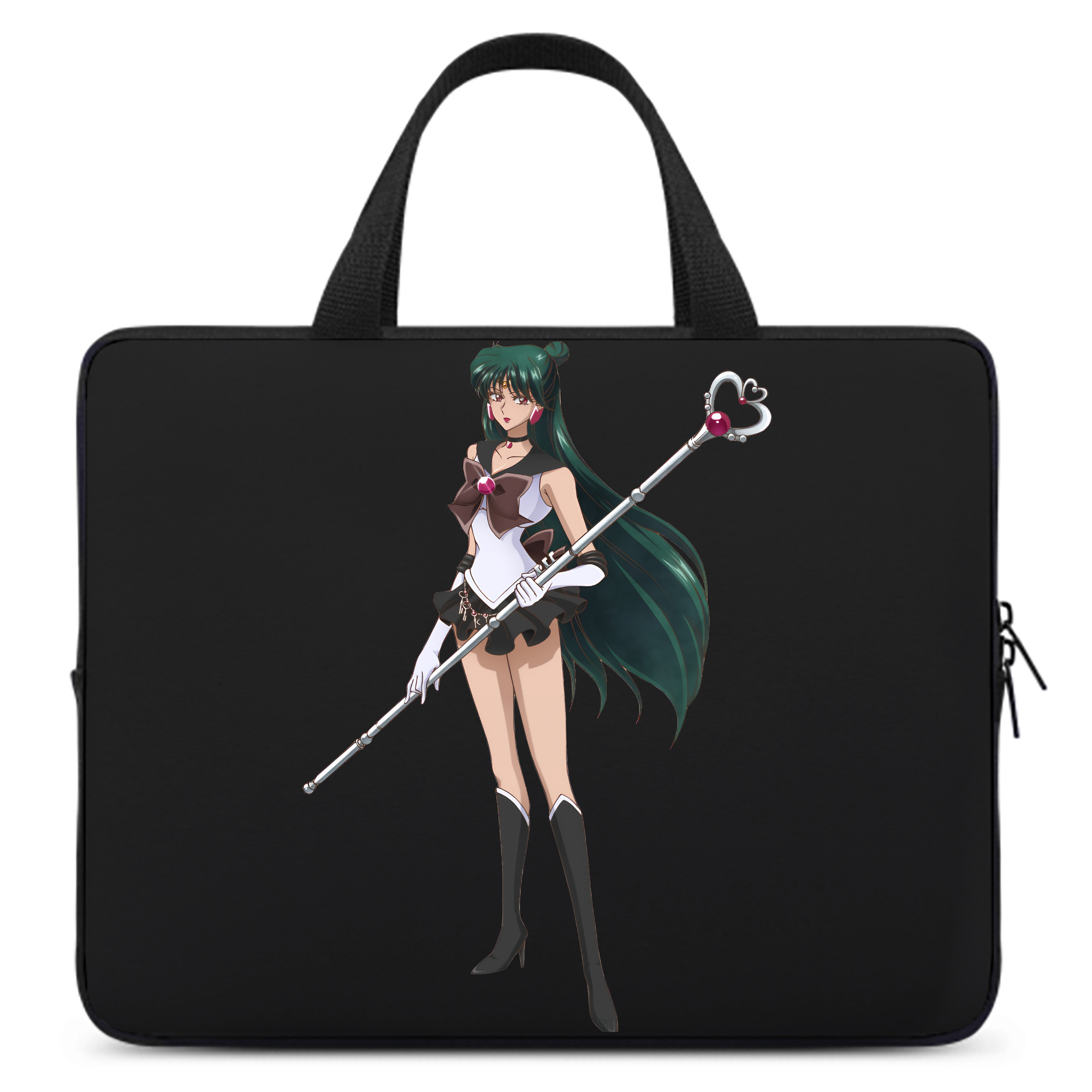 （画像用） 美少女戦士セーラームーン 冥王せつな Sailor Moon Meiou Setsuna 手提げノートパソコンバッグ
