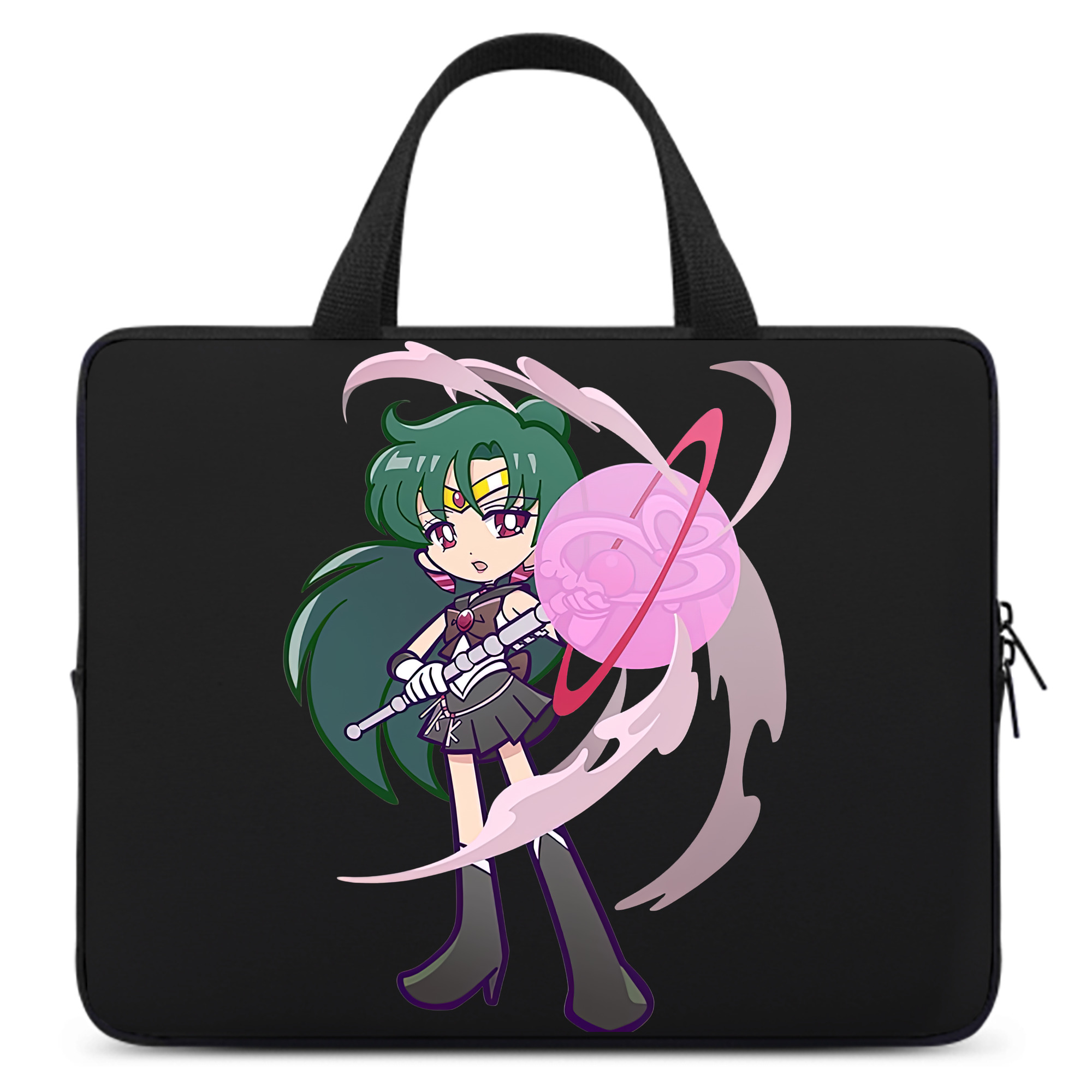 （画像用） 美少女戦士セーラームーン 冥王せつな Sailor Moon Meiou Setsuna 手提げノートパソコンバッグ