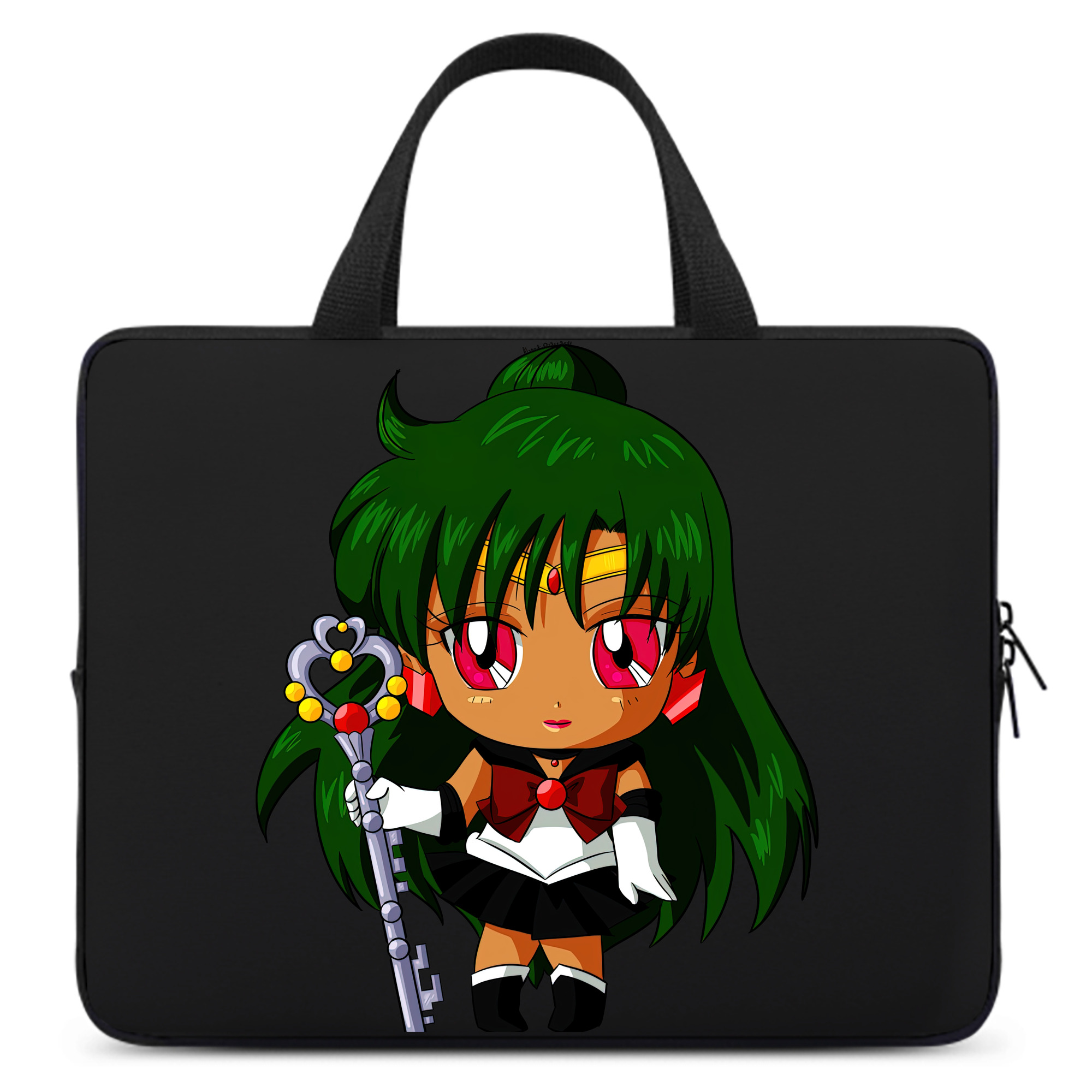 （画像用） 美少女戦士セーラームーン 冥王せつな Sailor Moon Meiou Setsuna 手提げノートパソコンバッグ