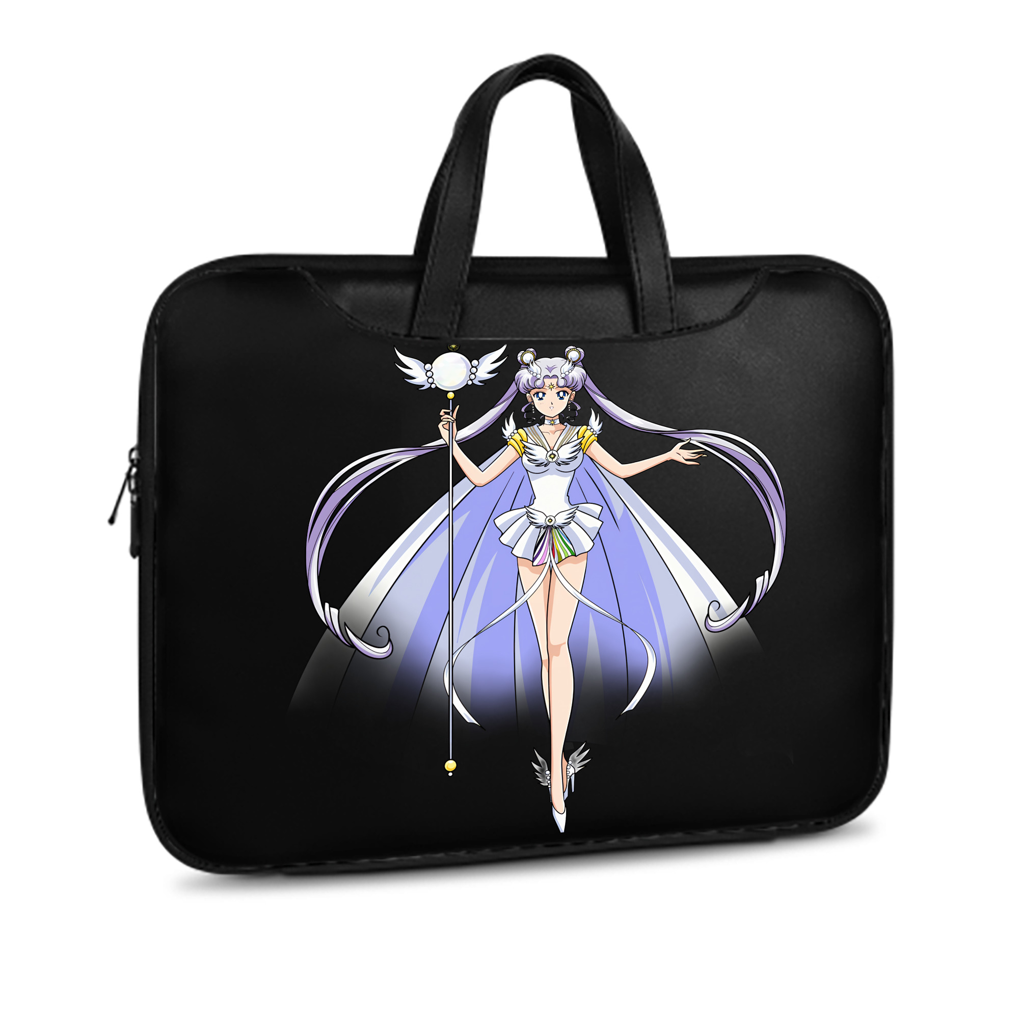 （画像用） 美少女戦士セーラームーン 月野 うさぎ つきの うさぎ Sailor Moon Tsukino Usagi レザーラップトップバッグ　ノートパソコンケース