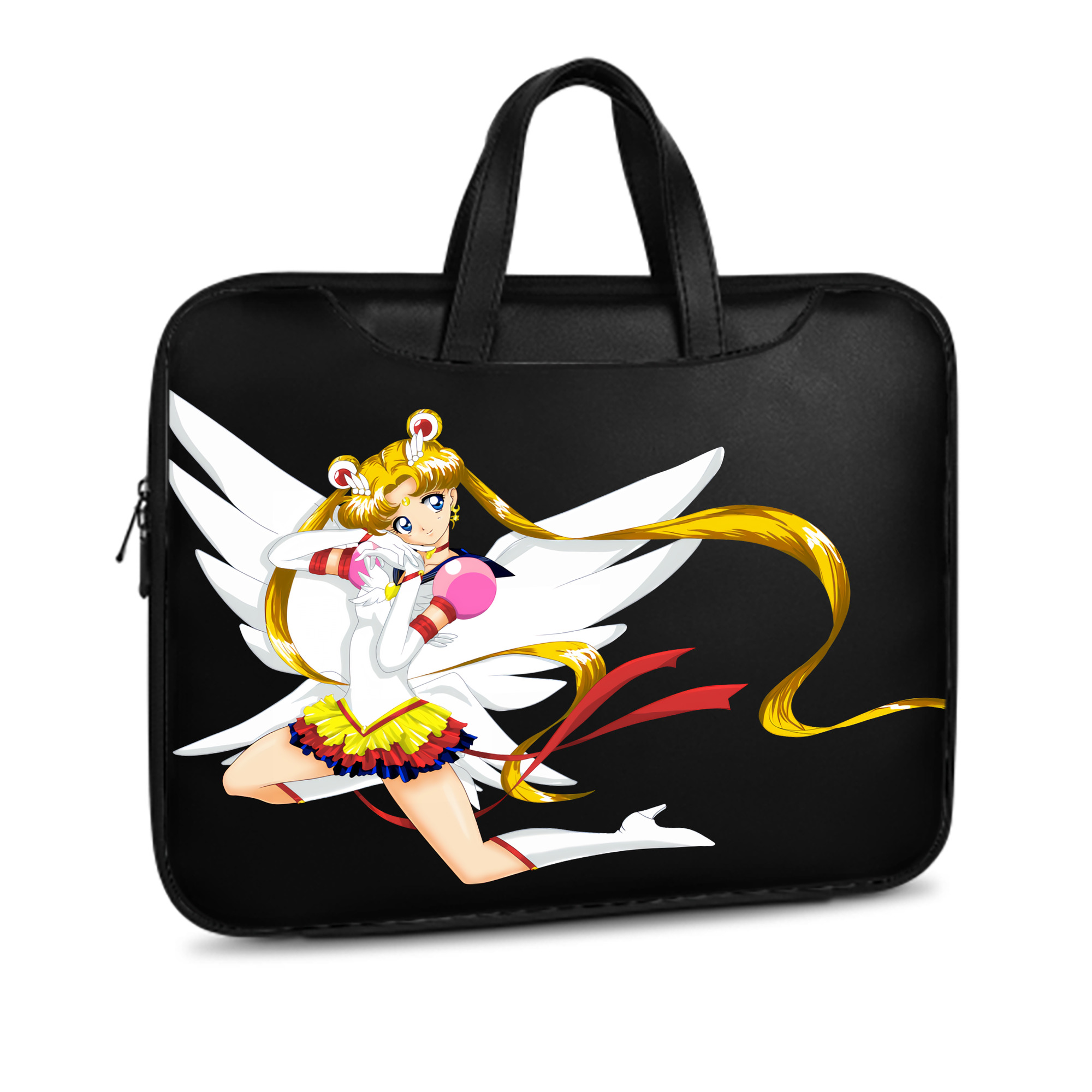 （画像用） 美少女戦士セーラームーン 月野 うさぎ つきの うさぎ Sailor Moon Tsukino Usagi レザーラップトップバッグ　ノートパソコンケース