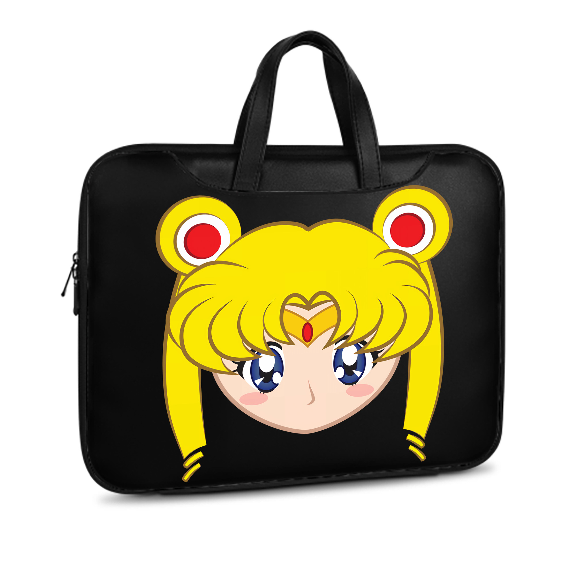 （画像用） 美少女戦士セーラームーン 月野 うさぎ つきの うさぎ Sailor Moon Tsukino Usagi レザーラップトップバッグ　ノートパソコンケース