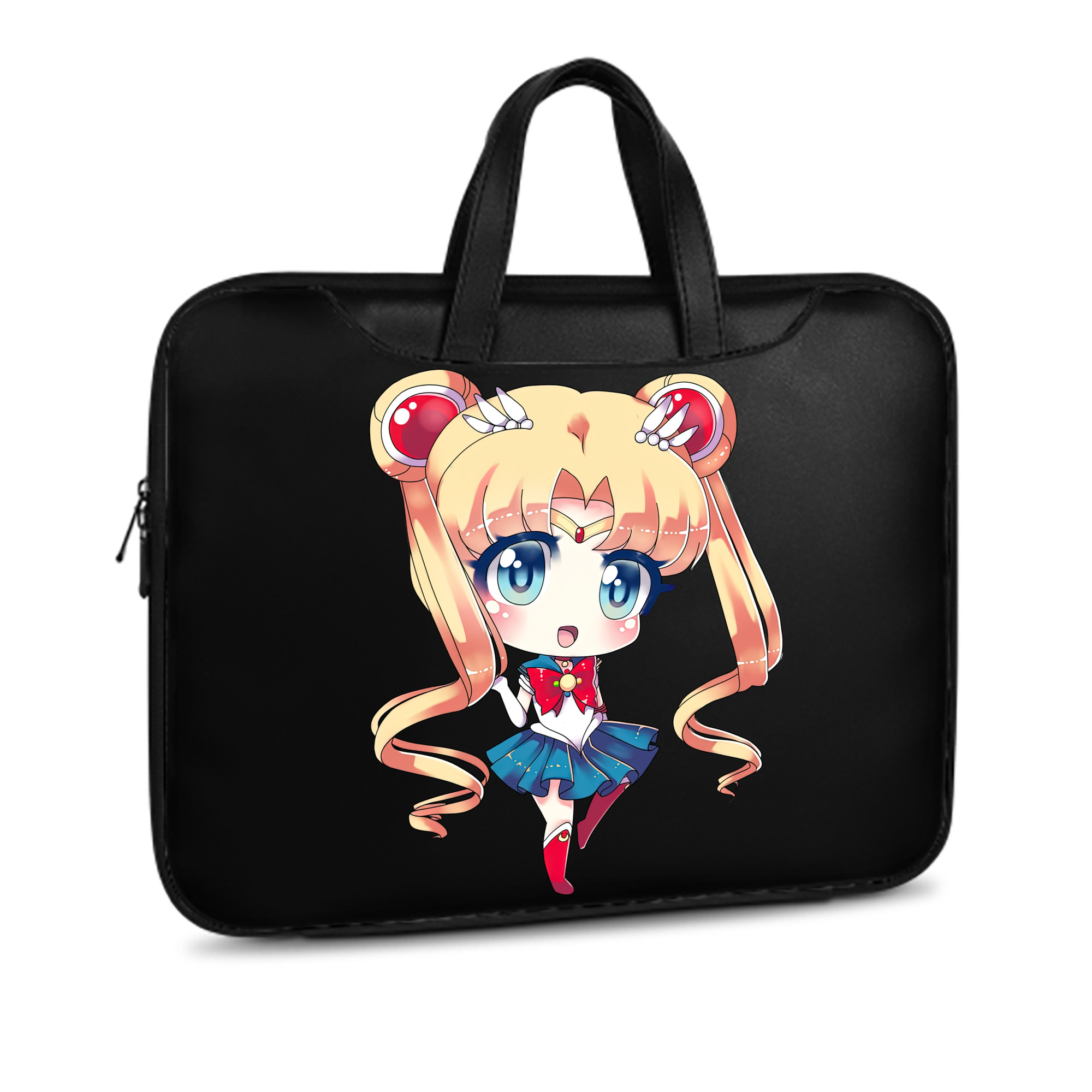 （画像用） 美少女戦士セーラームーン 月野 うさぎ つきの うさぎ Sailor Moon Tsukino Usagi レザーラップトップバッグ　ノートパソコンケース